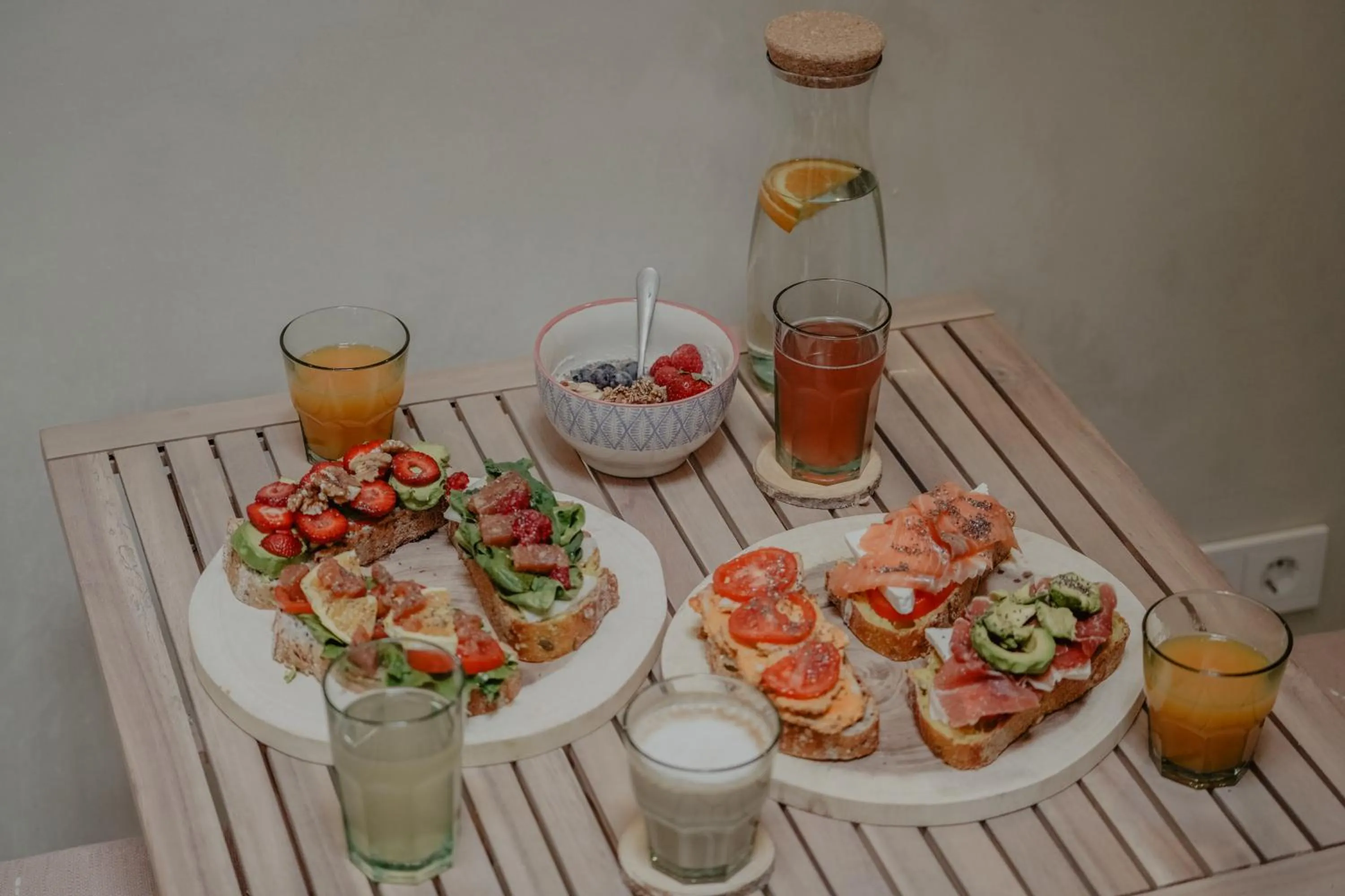 Breakfast in EntreArcos Casa Eco-Boutique