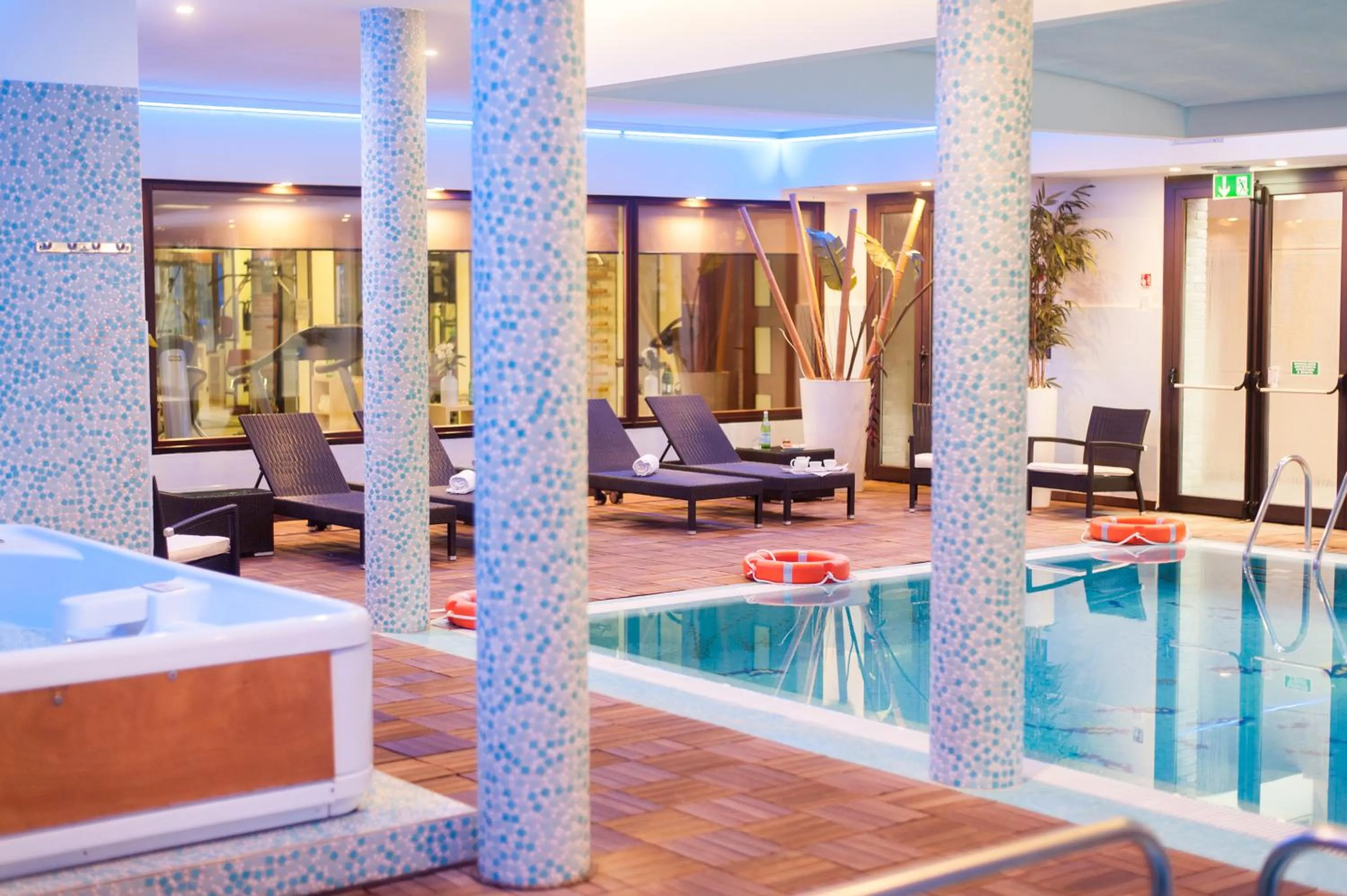 Fitness centre/facilities in As Hotel Cambiago