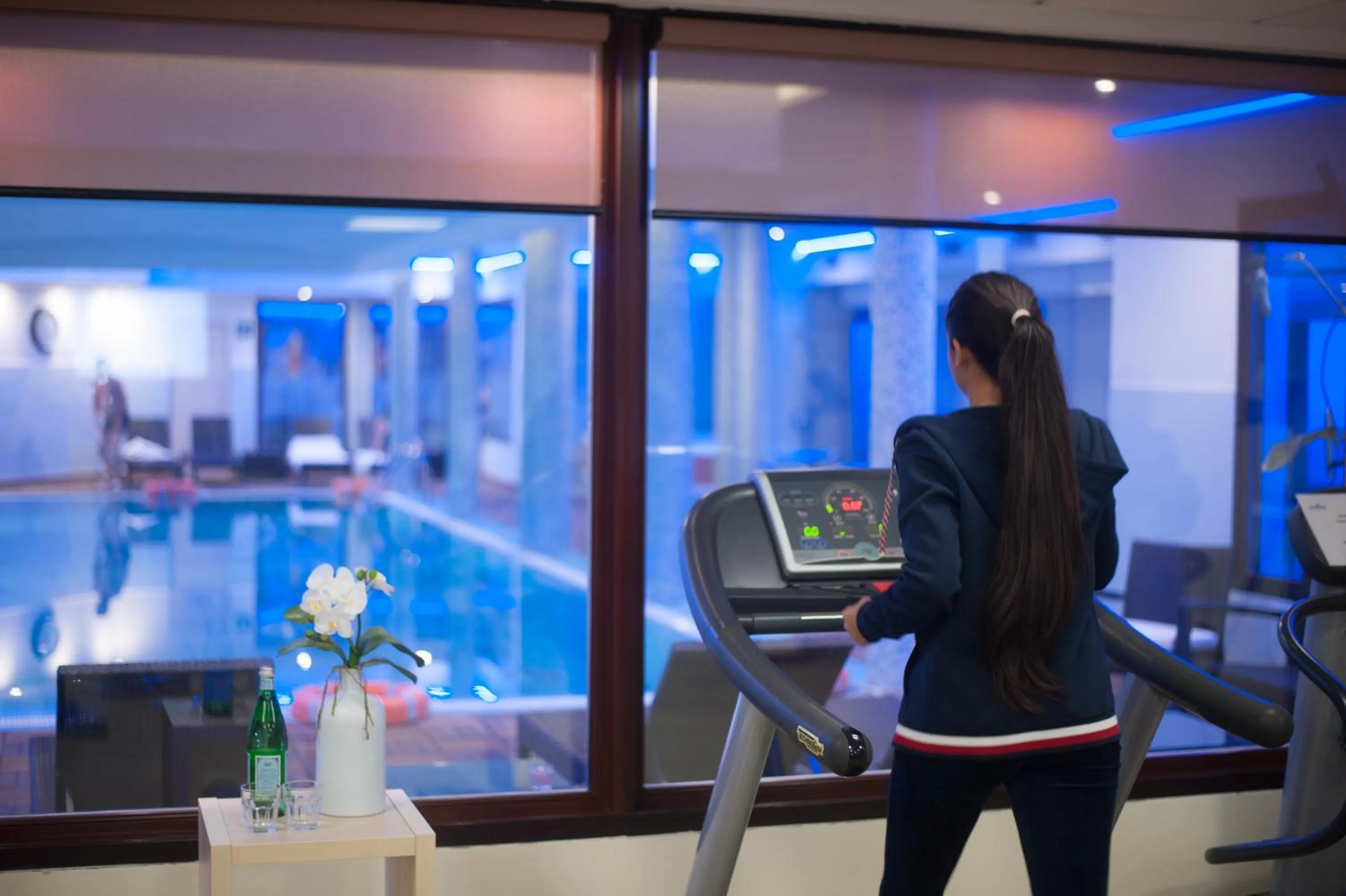 Fitness centre/facilities in As Hotel Cambiago