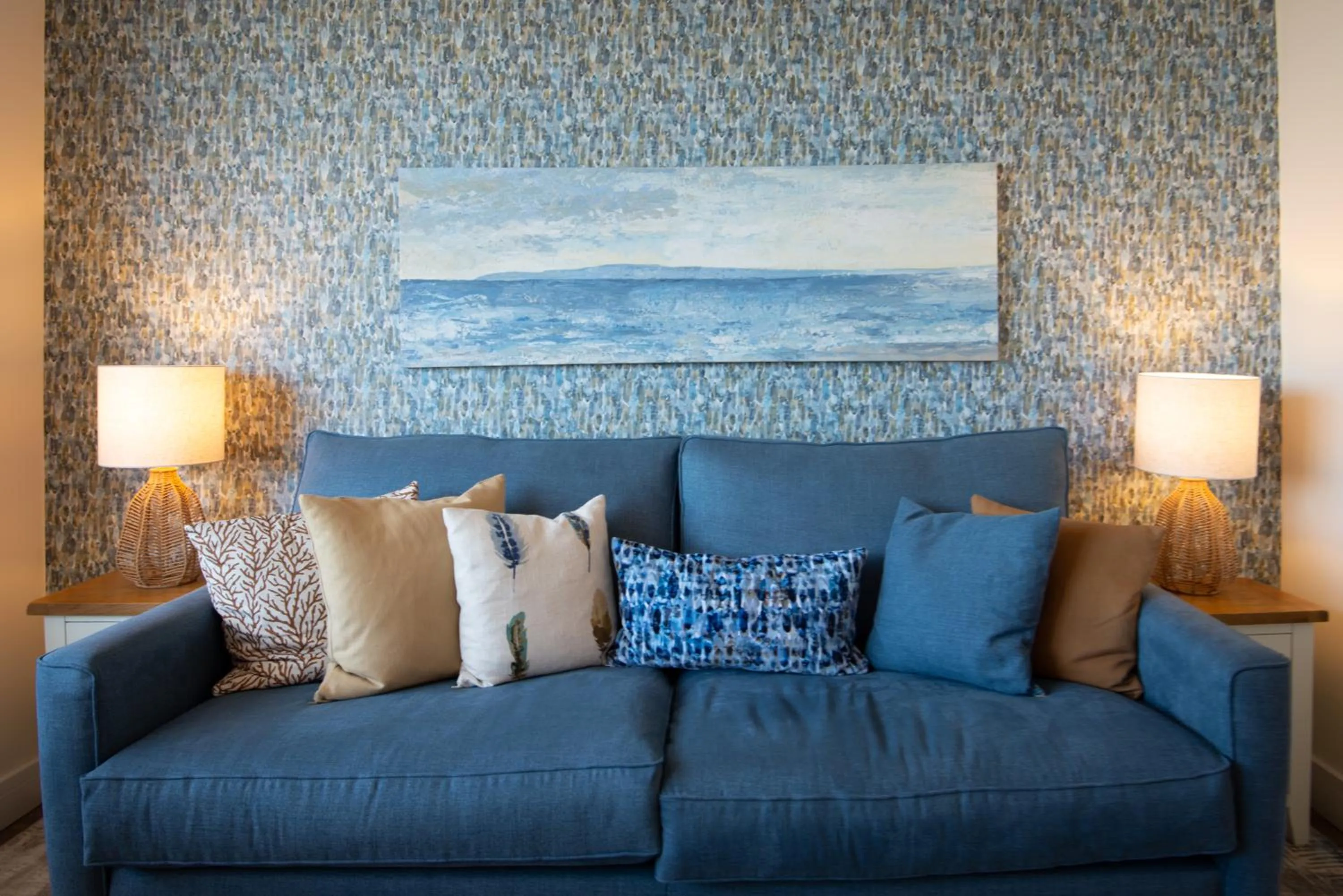 Living room in The Beach Escapes