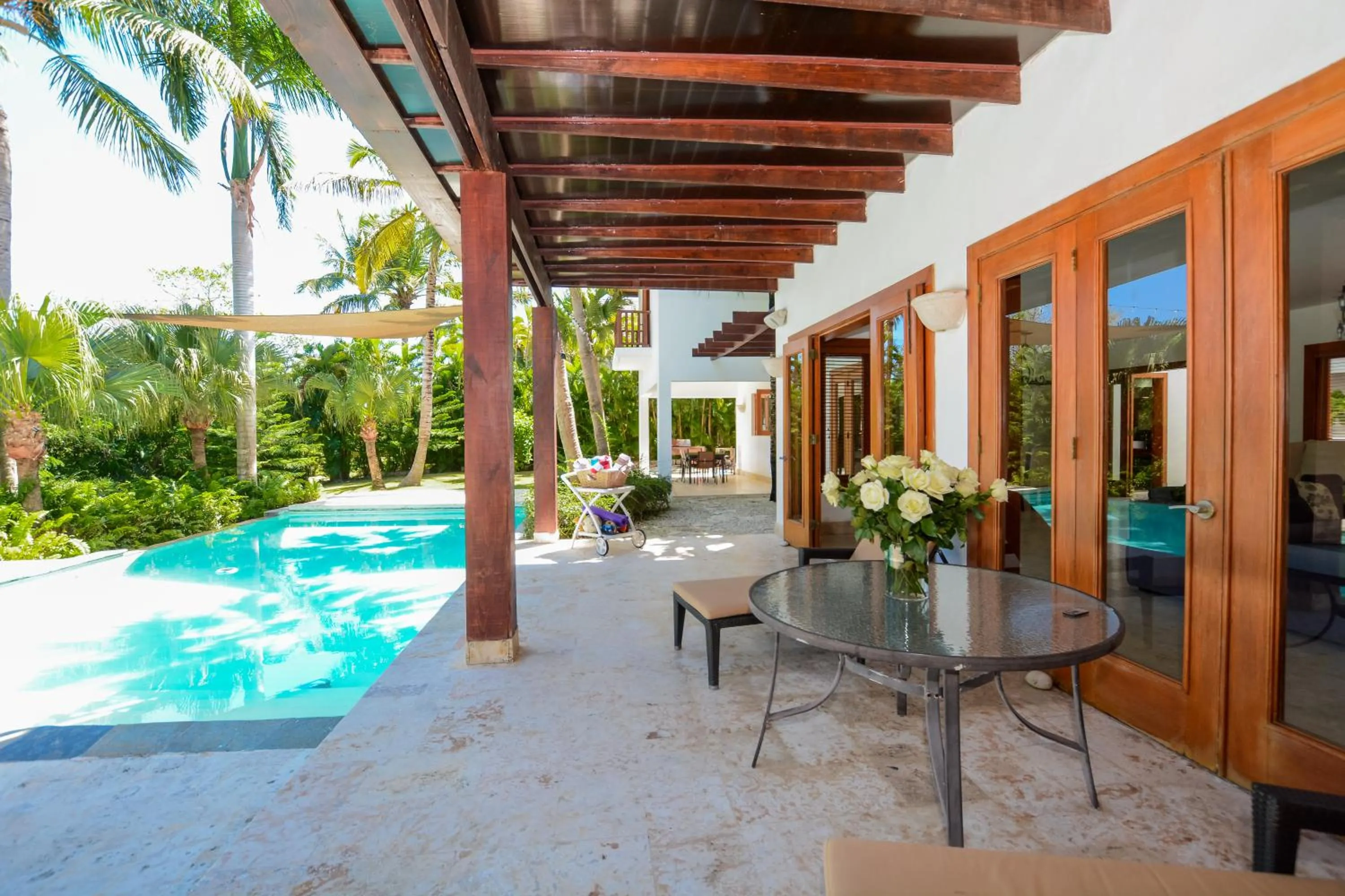 Garden view in Private Pool Villa in PuntaCana Resort & Club