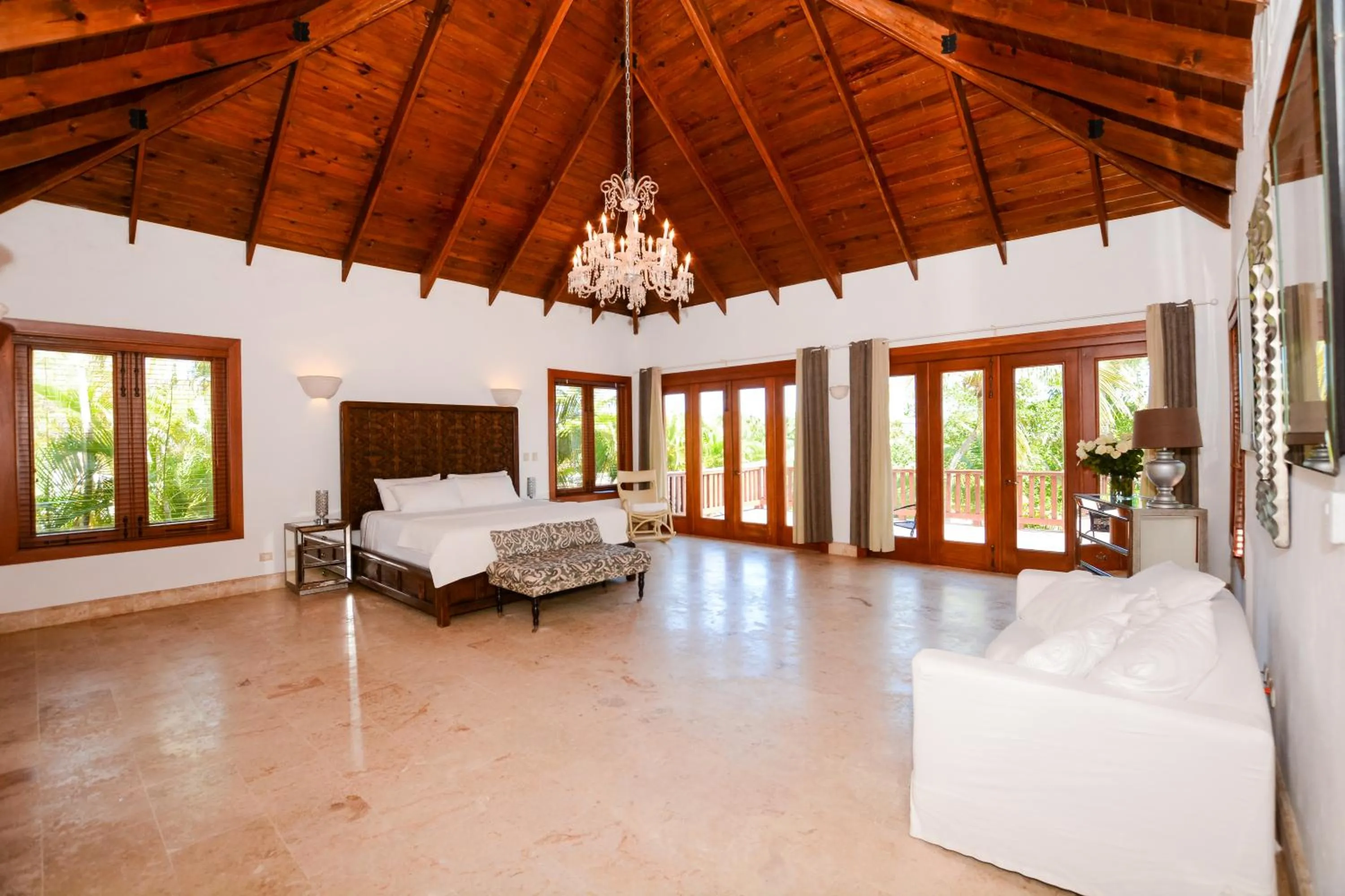 Bed in Private Pool Villa in PuntaCana Resort & Club