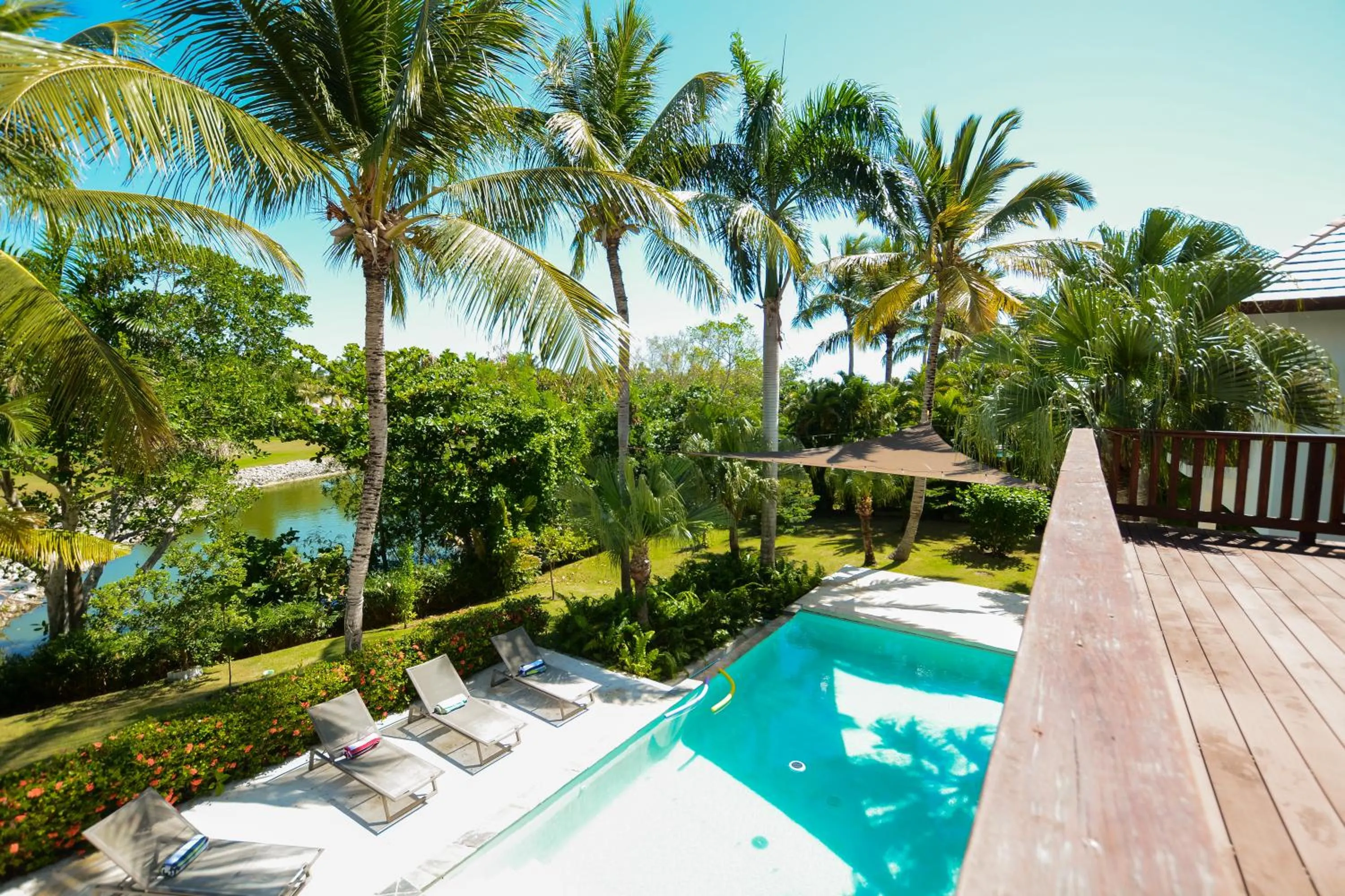 Garden view in Private Pool Villa in PuntaCana Resort & Club