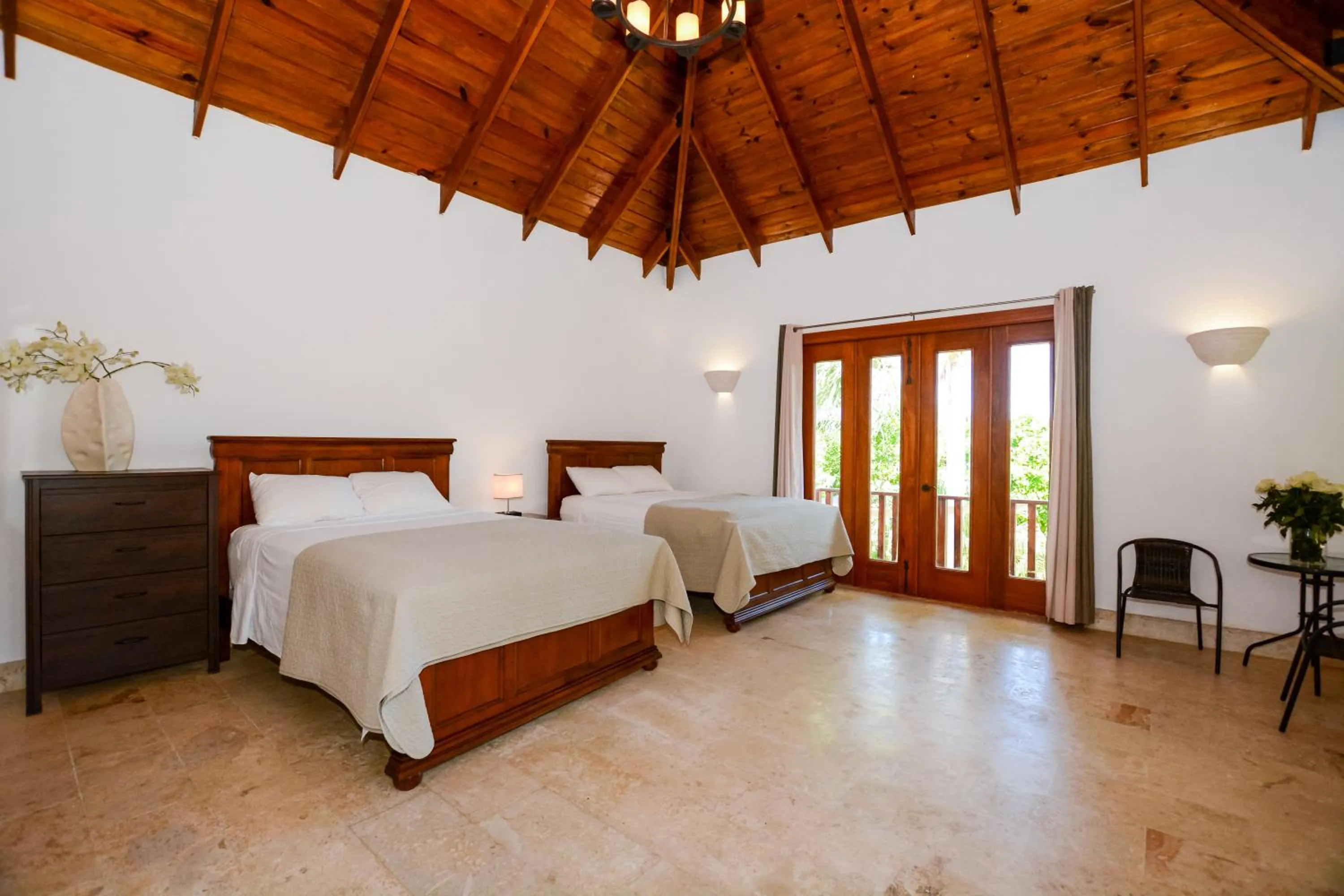 Bed in Private Pool Villa in PuntaCana Resort & Club