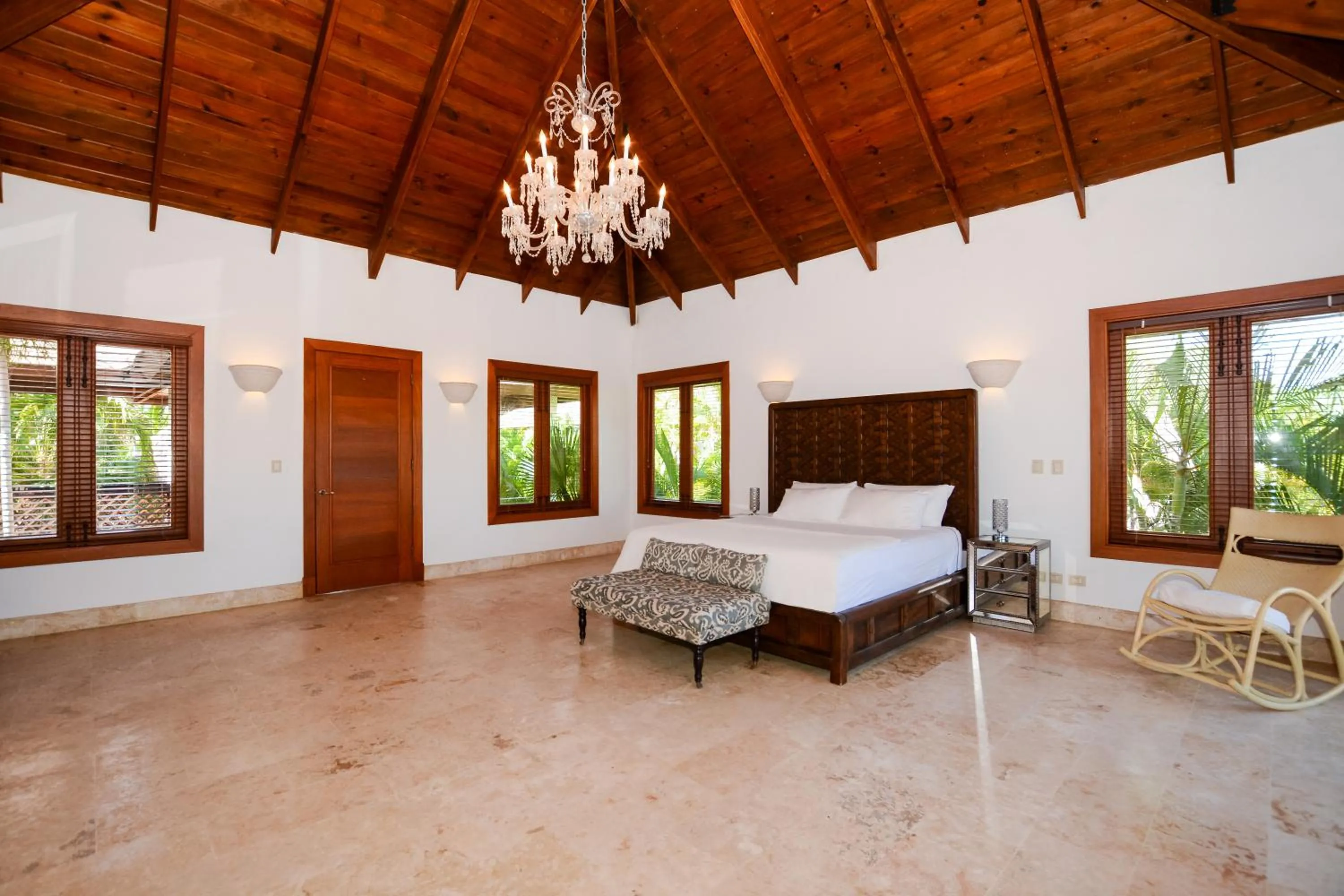 Bed in Private Pool Villa in PuntaCana Resort & Club