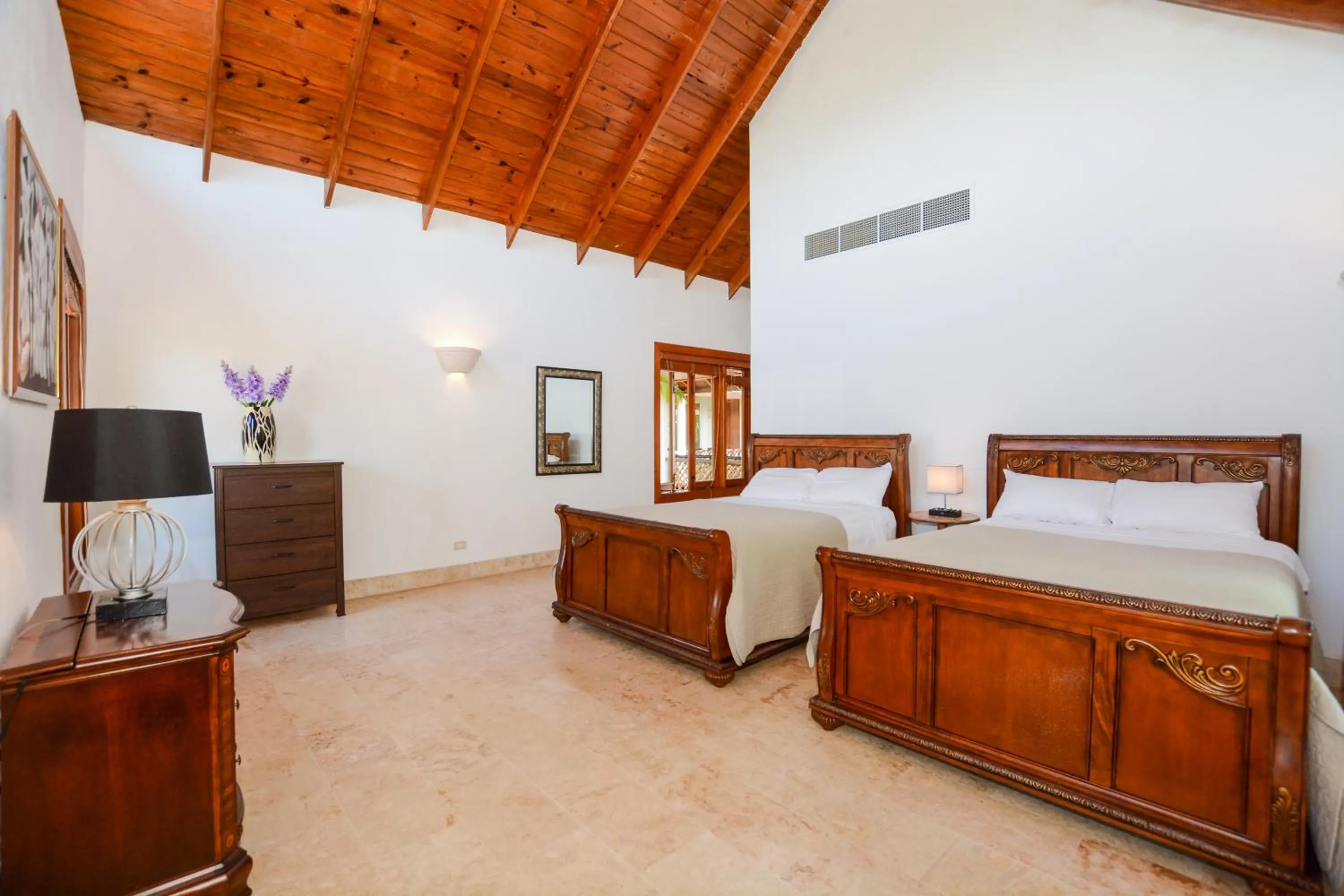 Bed in Private Pool Villa in PuntaCana Resort & Club