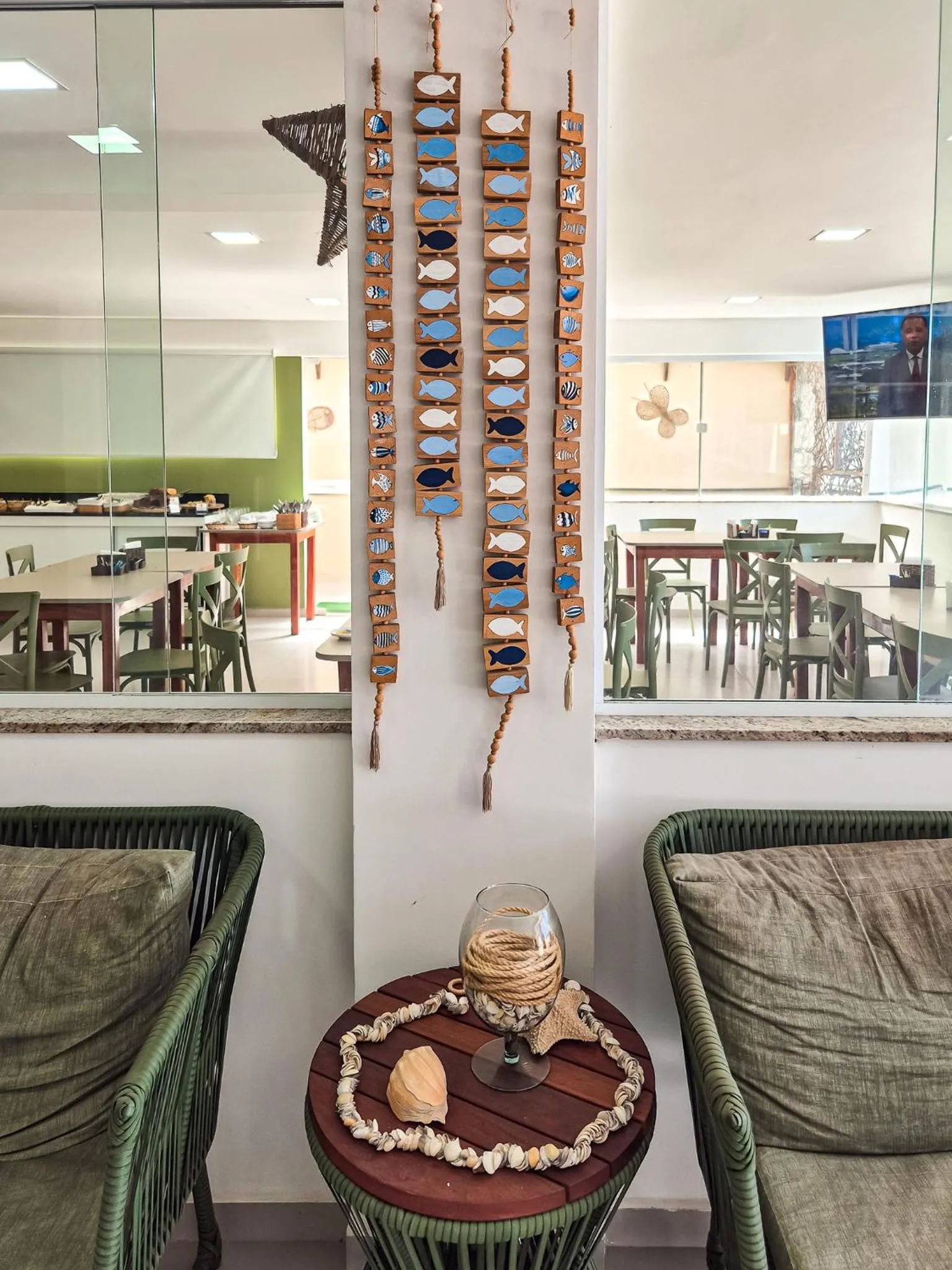 Restaurant/places to eat in Pousada Jardins Tropical