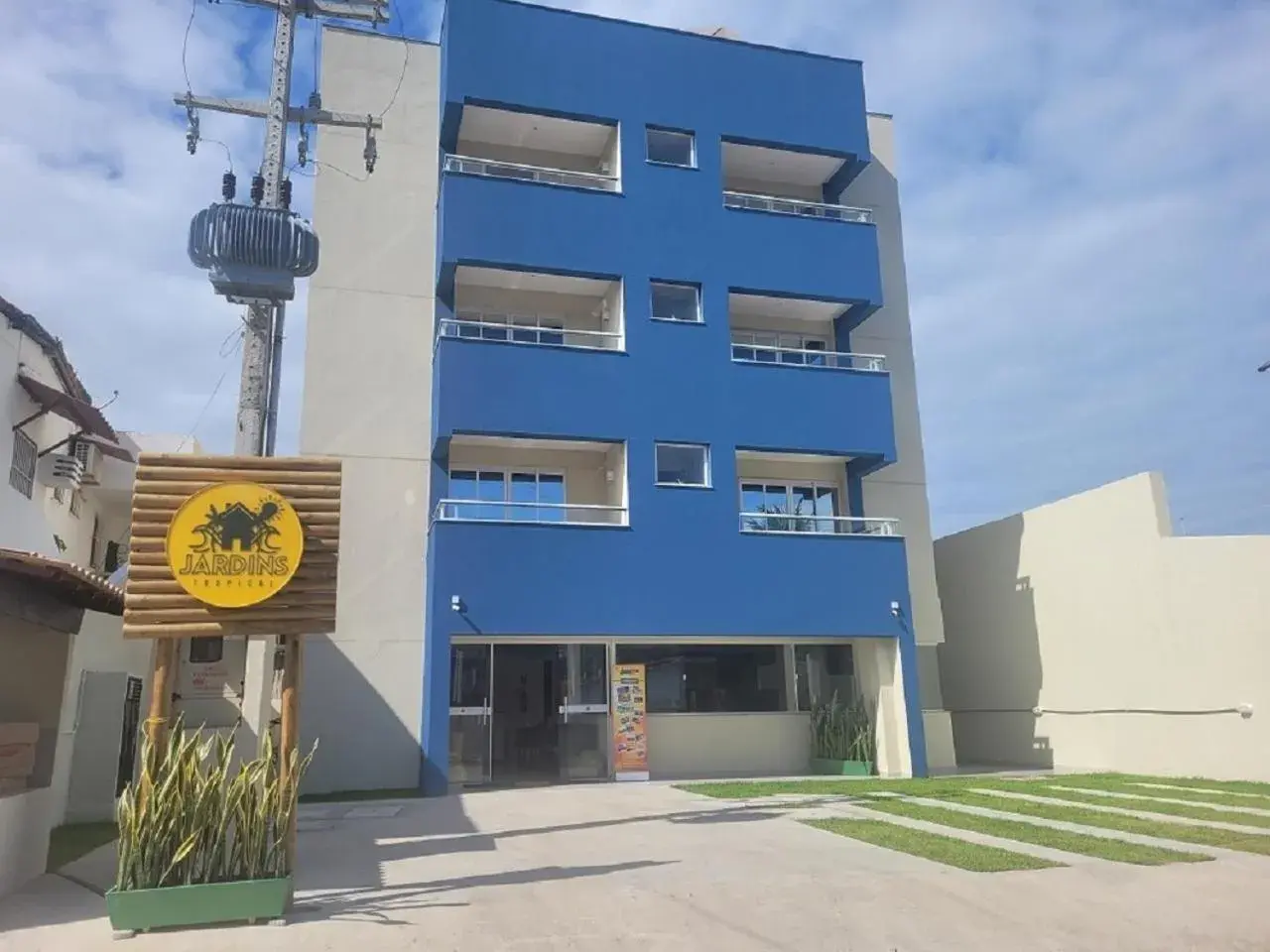 Property building in Pousada Jardins Tropical Property building in Pousada Jardins Tropical