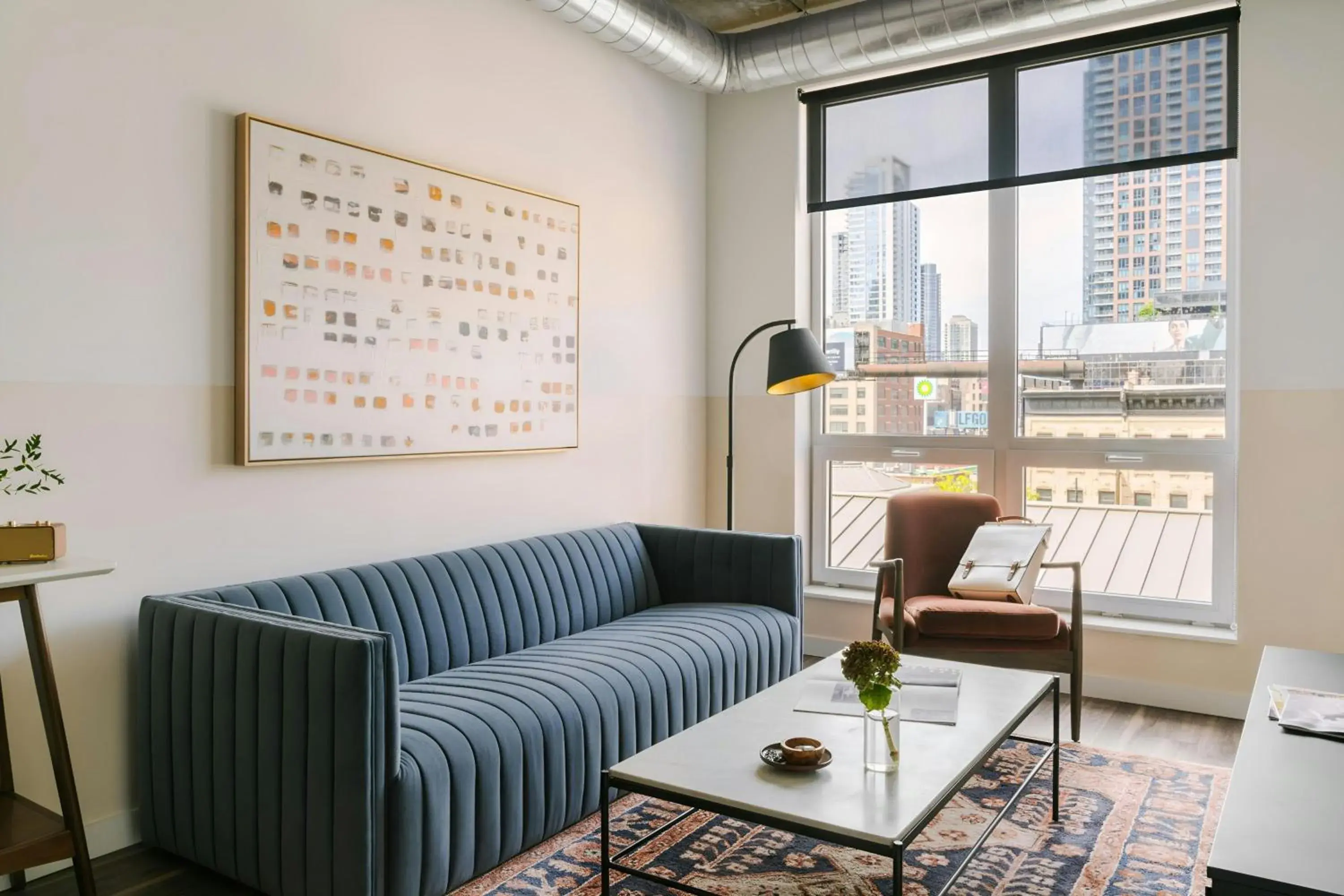 One-Bedroom Apartment with Queen Bed in Sonder by Marriott Bonvoy The Opal Apartments River North One-Bedroom Apartment with Queen Bed in Sonder by Marriott Bonvoy The Opal Apartments River North