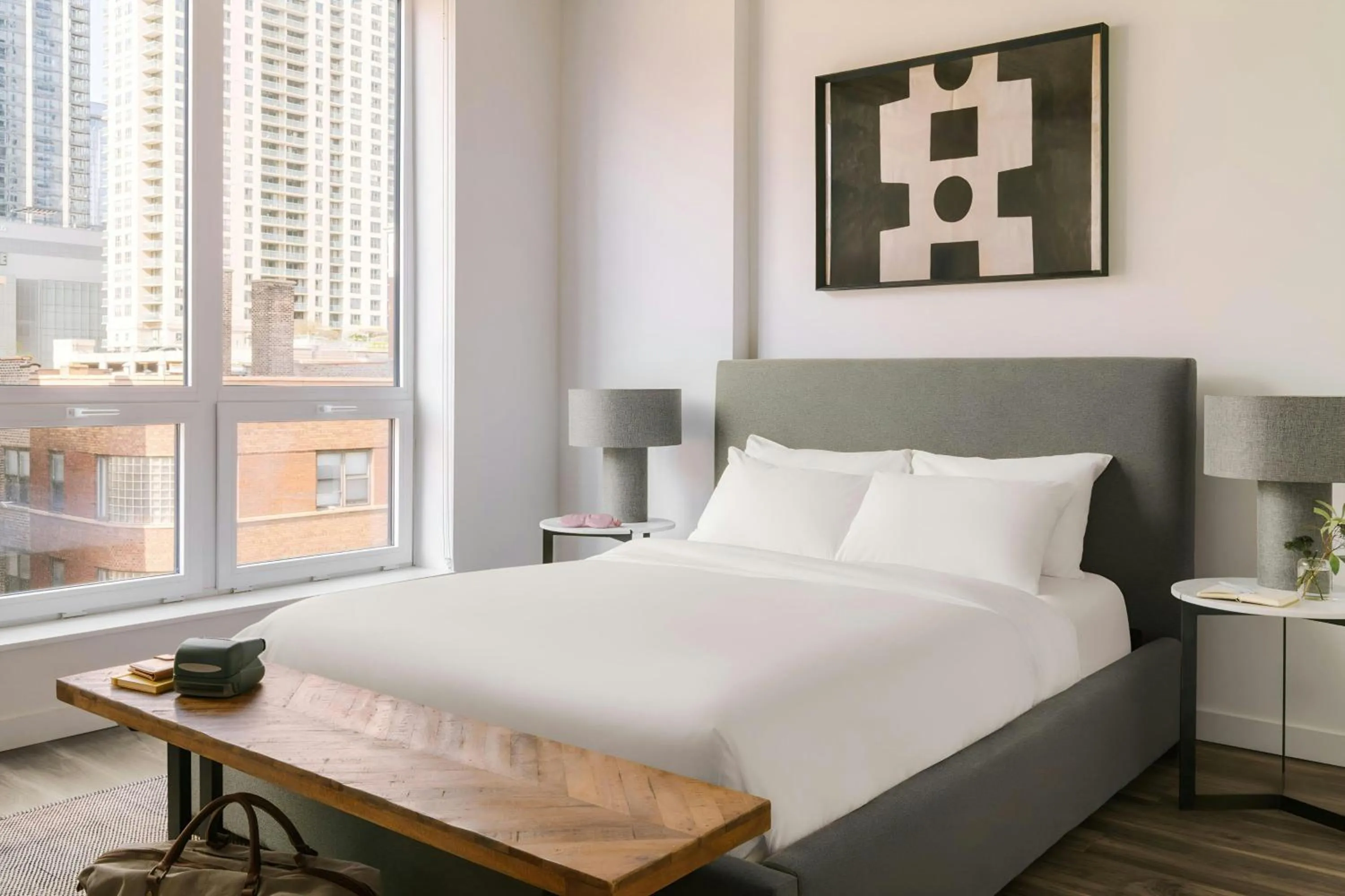 Bedroom, Bed in Sonder by Marriott Bonvoy The Opal Apartments River North