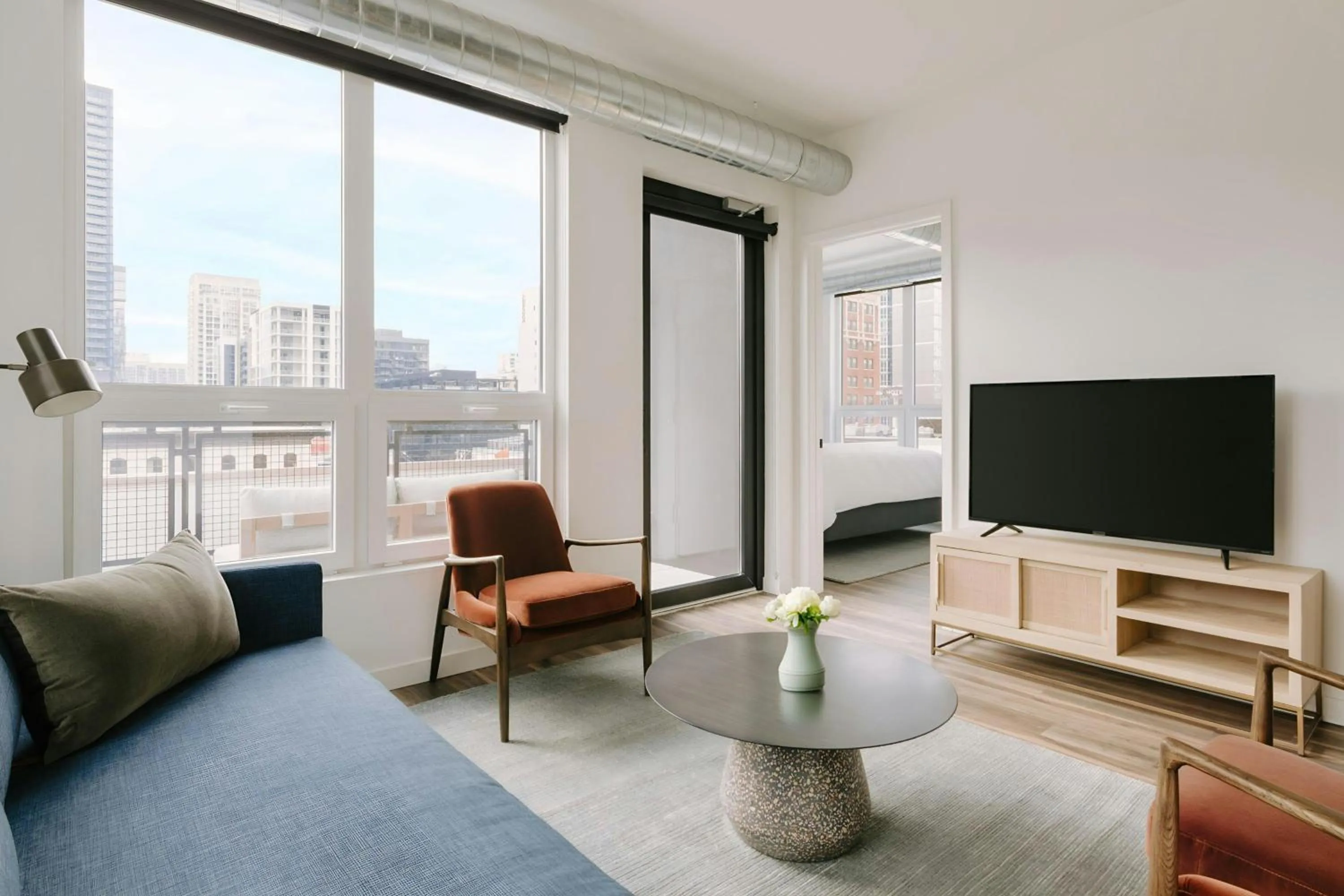Living room in Sonder by Marriott Bonvoy The Opal Apartments River North