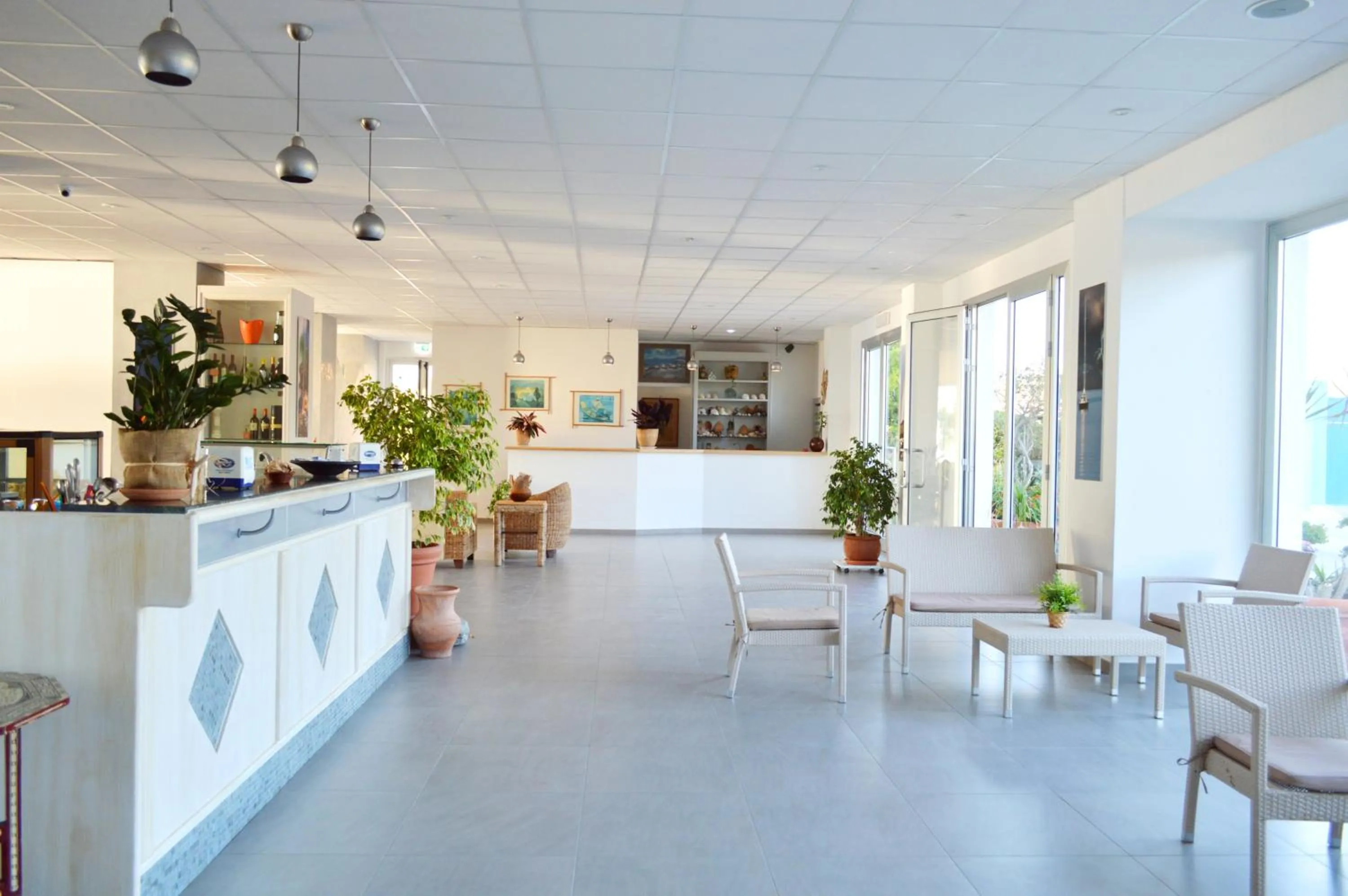 Lounge or bar in Capo Nettuno Hotel