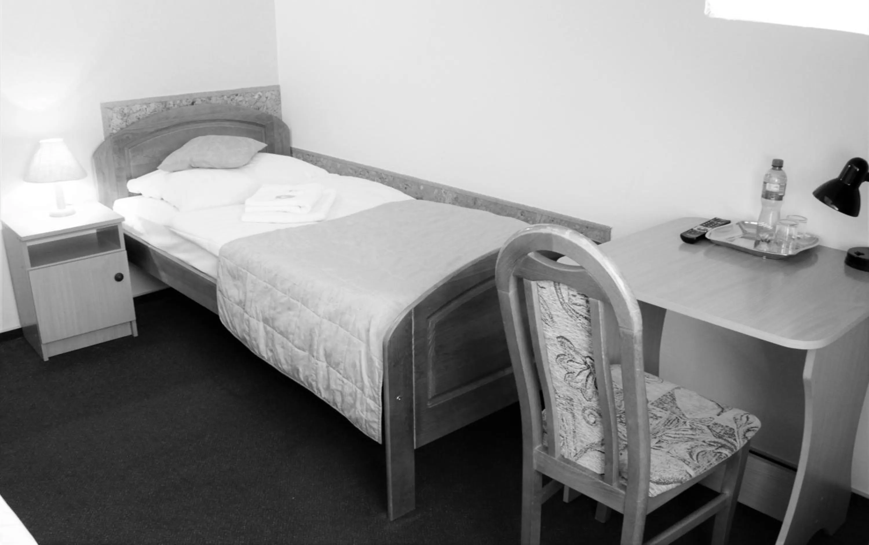 Bed in Hotel Dukat