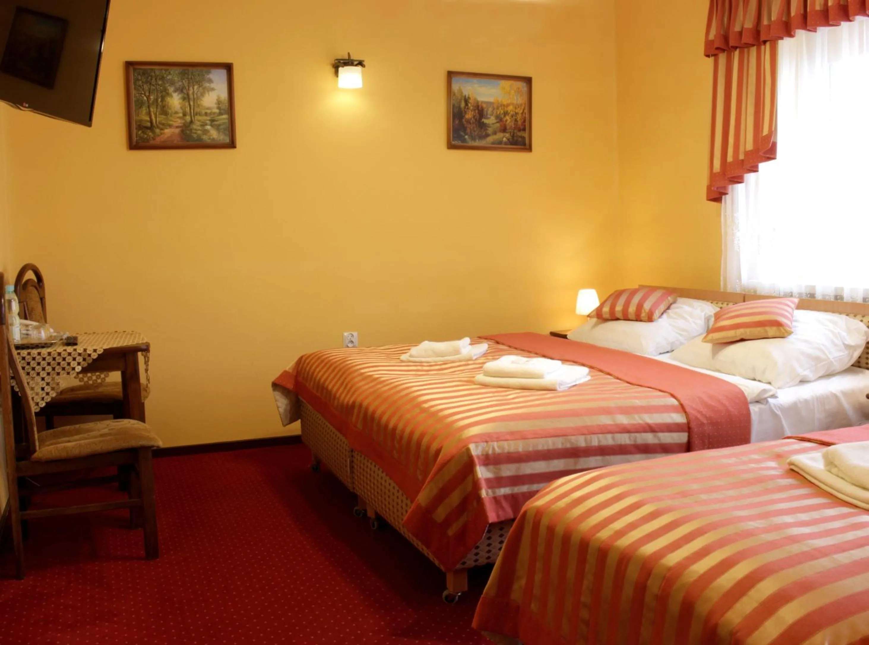 Bed in Hotel Dukat