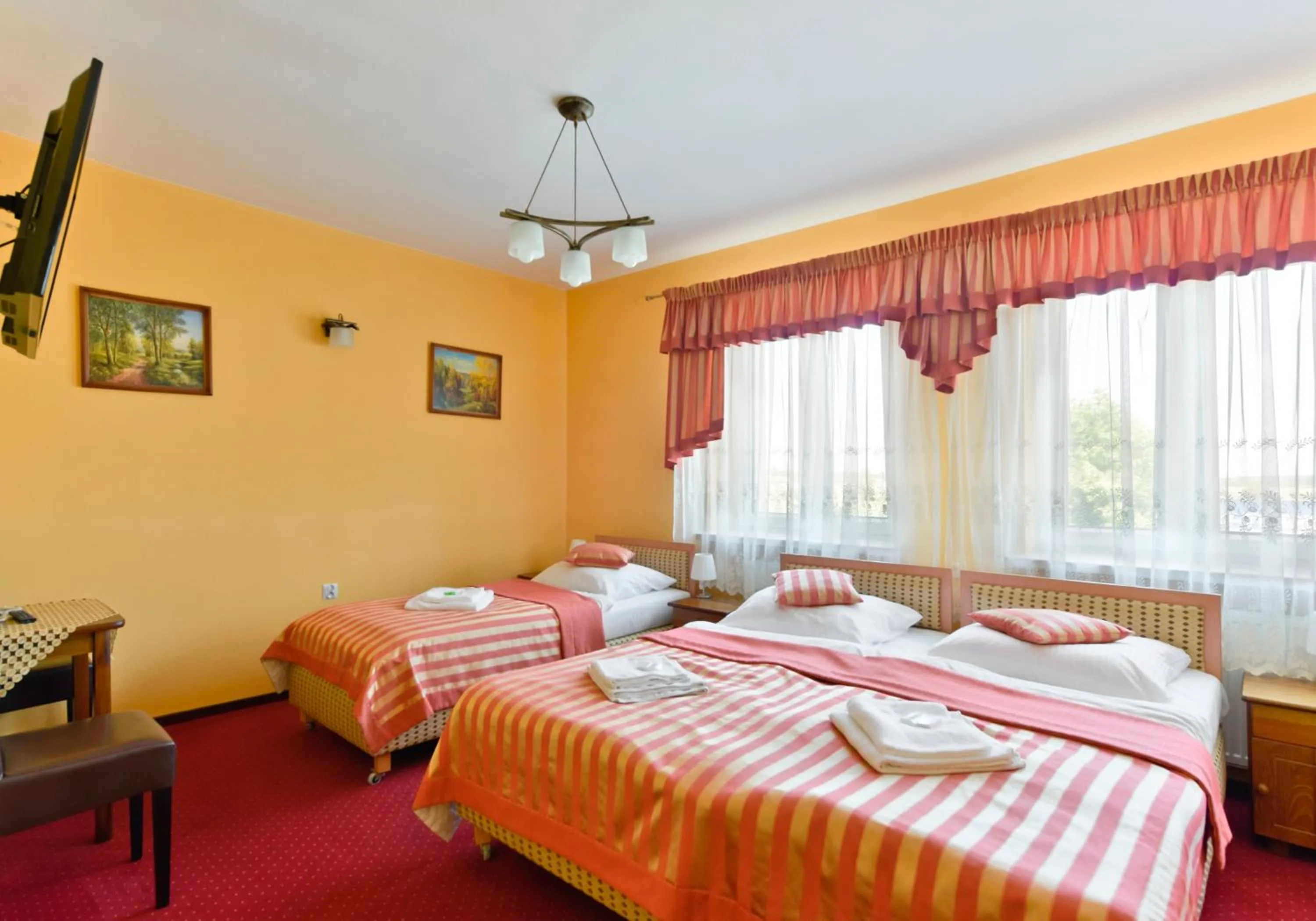 Bed in Hotel Dukat