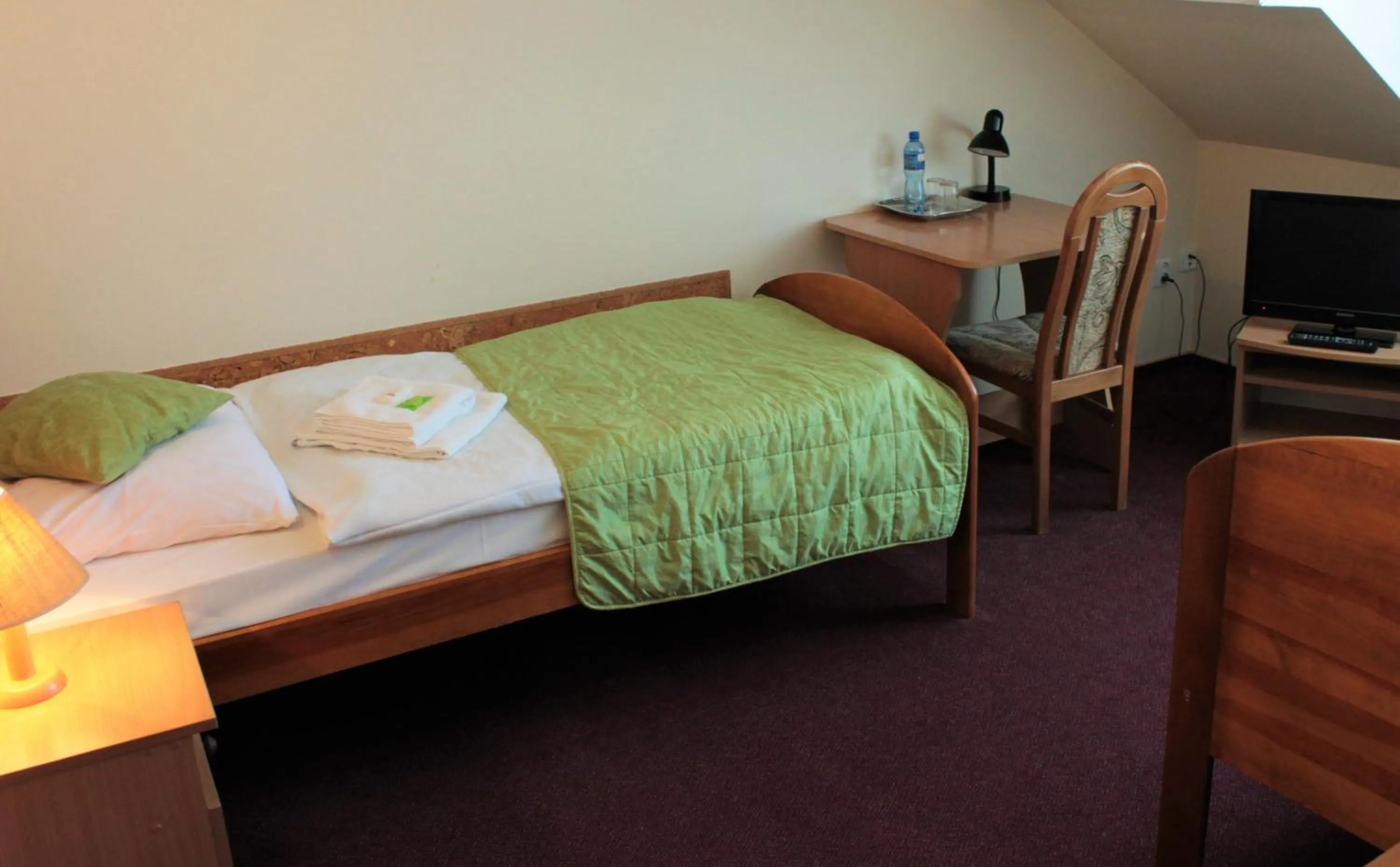 Bed in Hotel Dukat