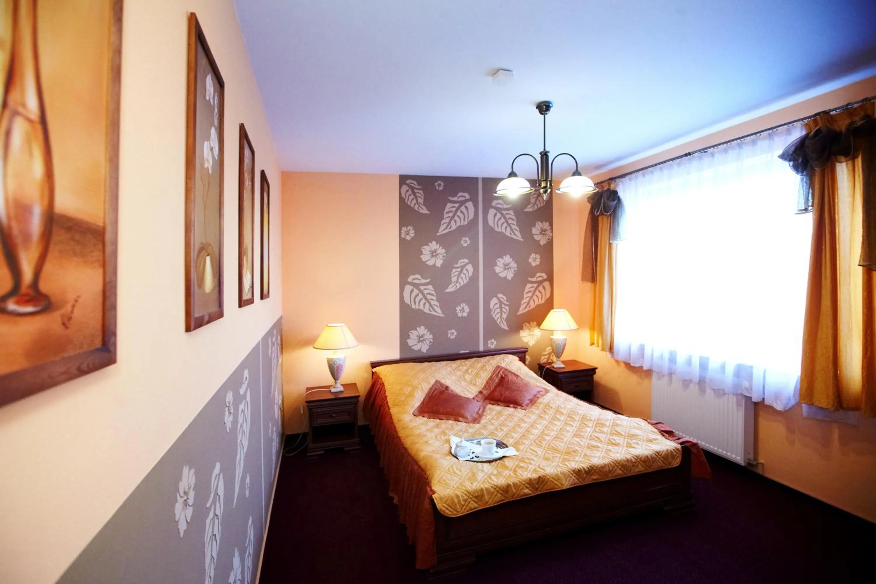 Bed in Hotel Dukat