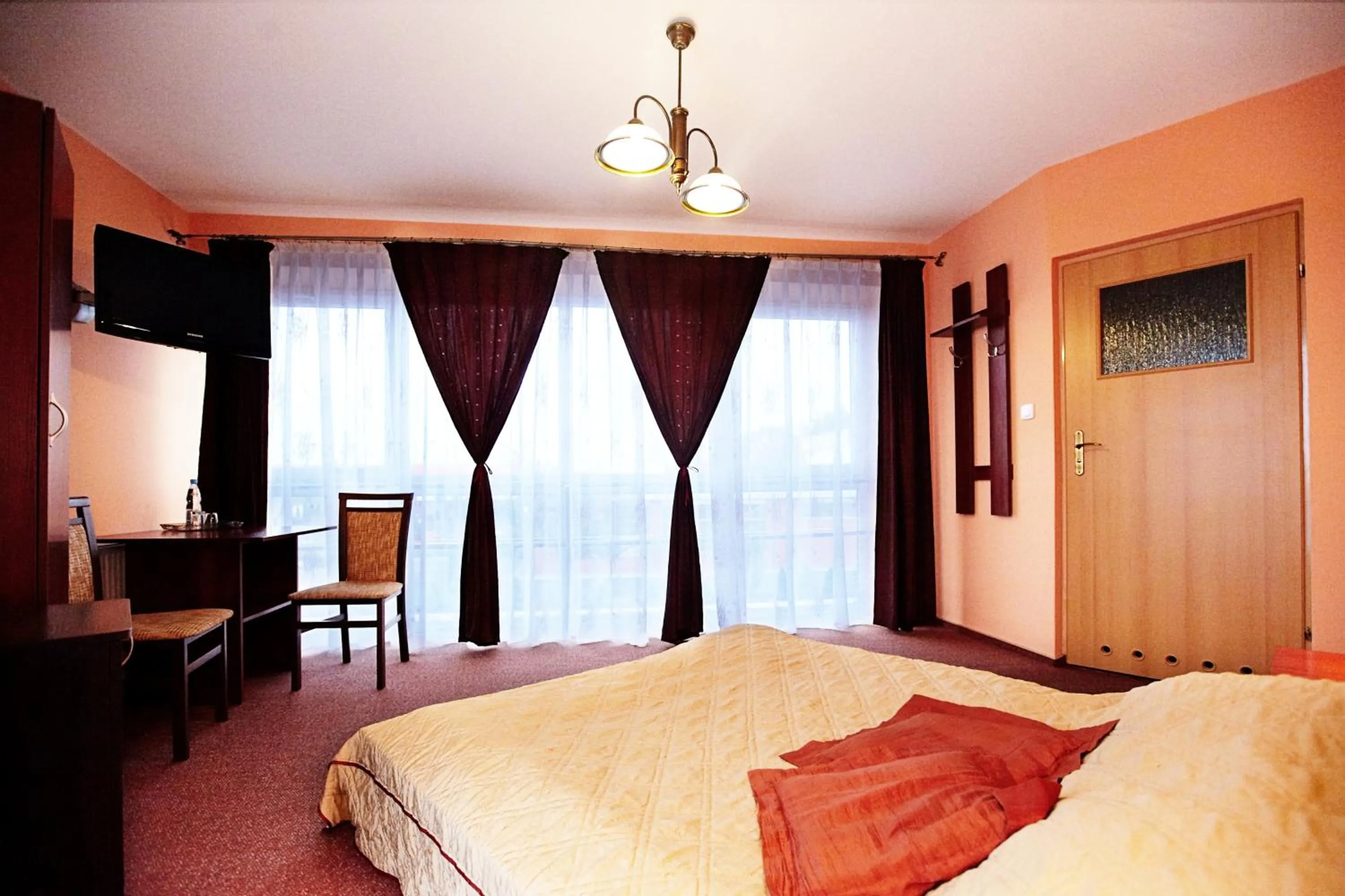 Bed in Hotel Dukat