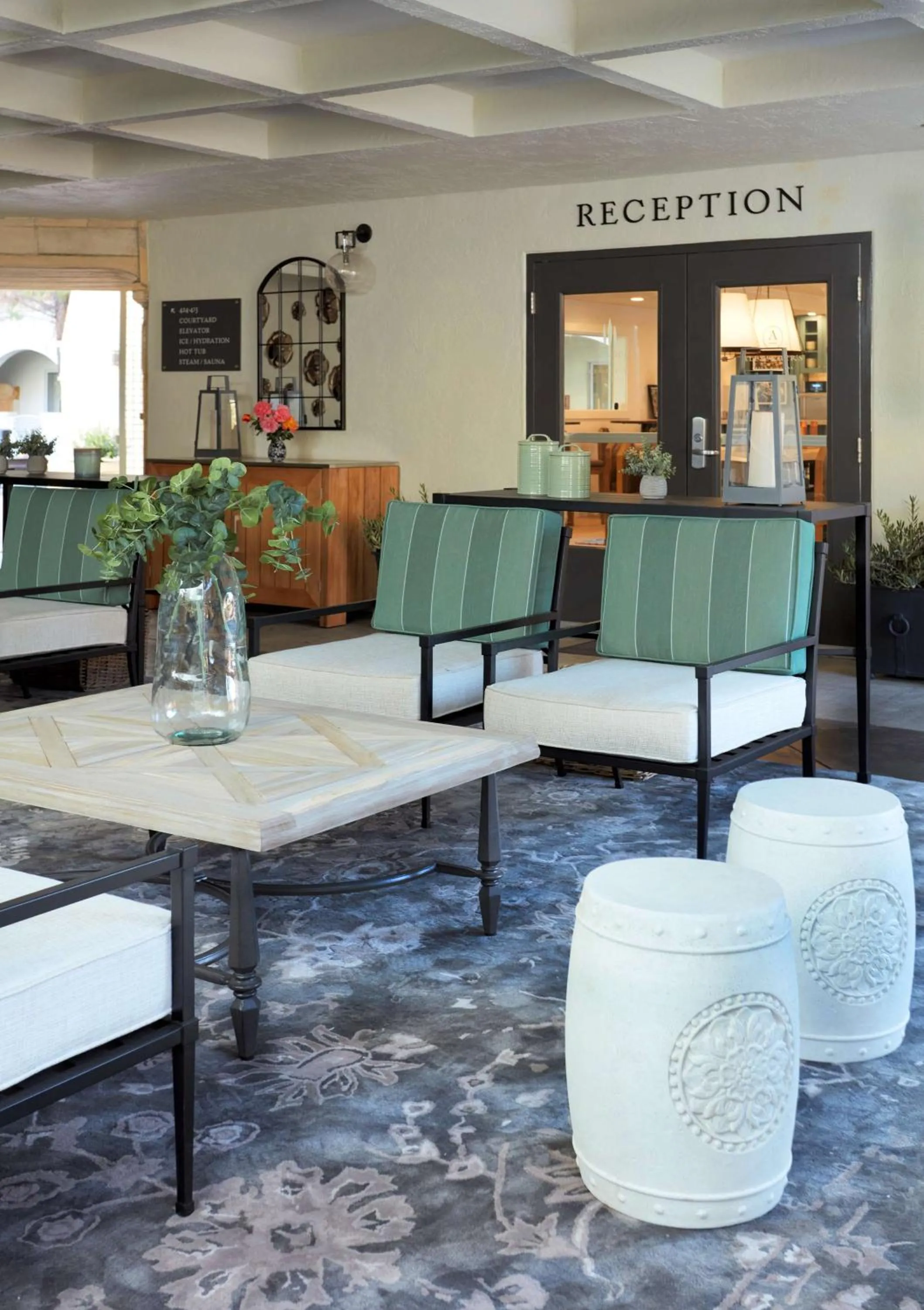 Patio in The Lodge at Healdsburg, Tapestry Collection by Hilton