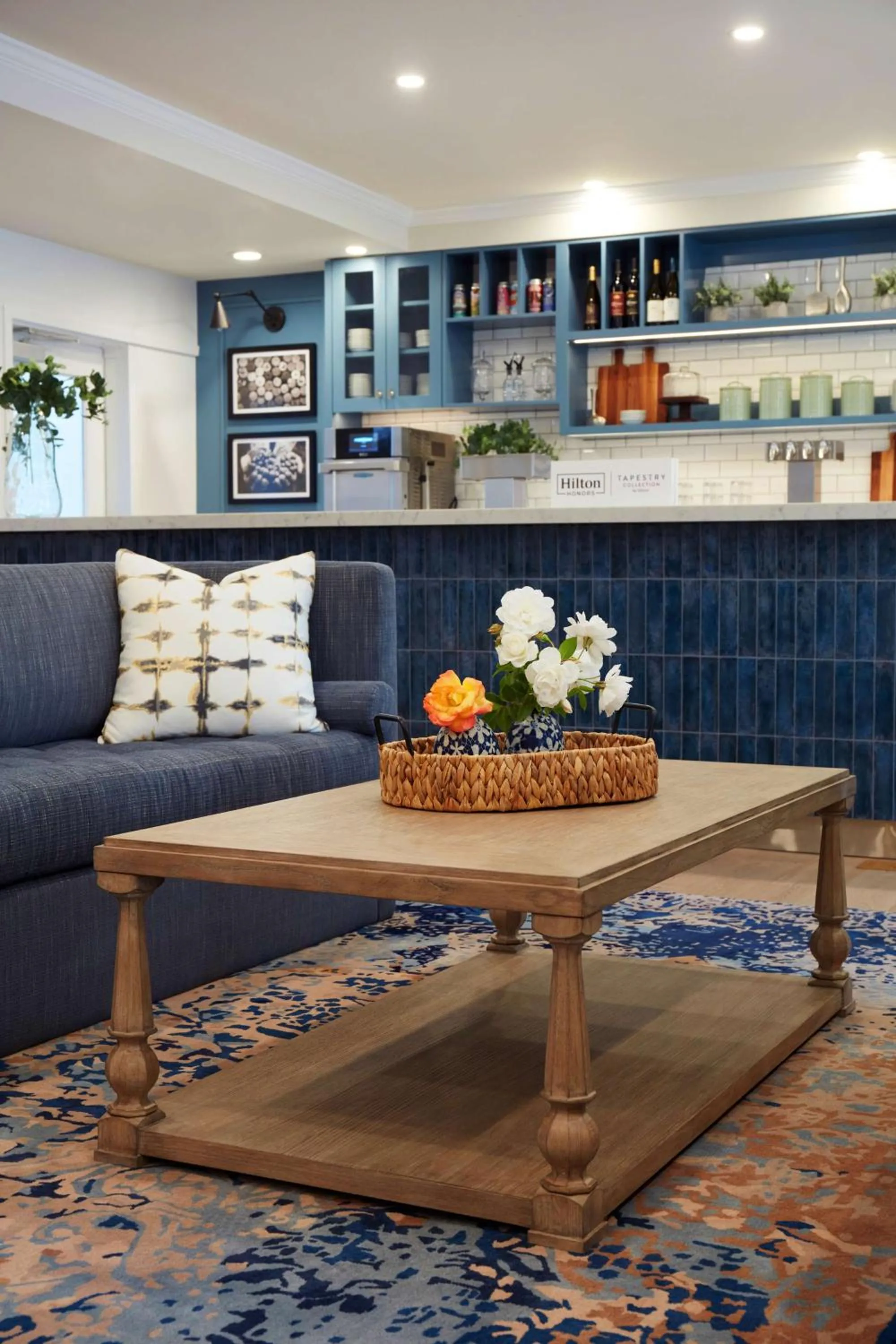 Lobby or reception in The Lodge at Healdsburg, Tapestry Collection by Hilton