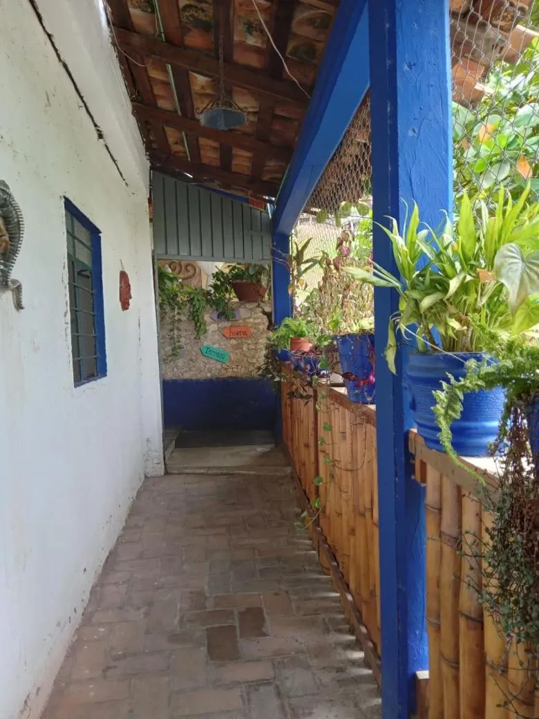 Patio in MayFlower Hotel & Hostal