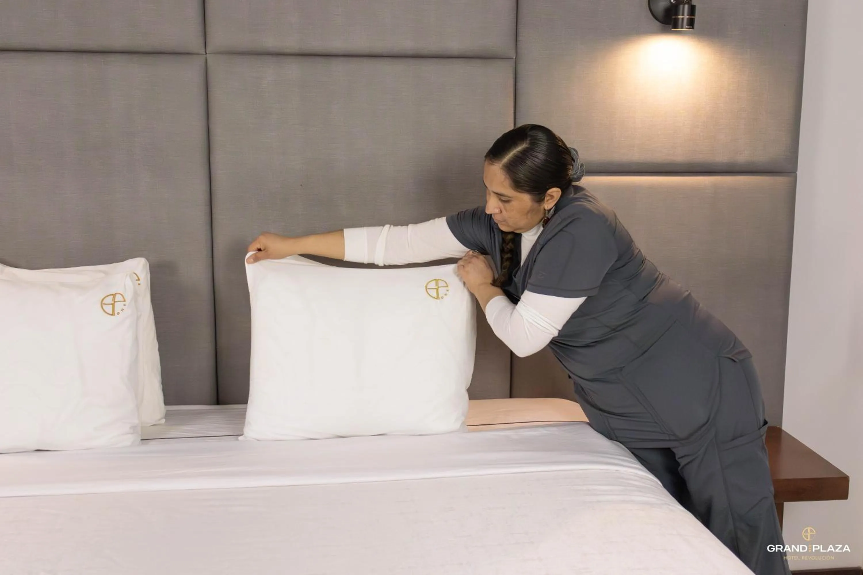 Bed in Hotel Grand One Plaza