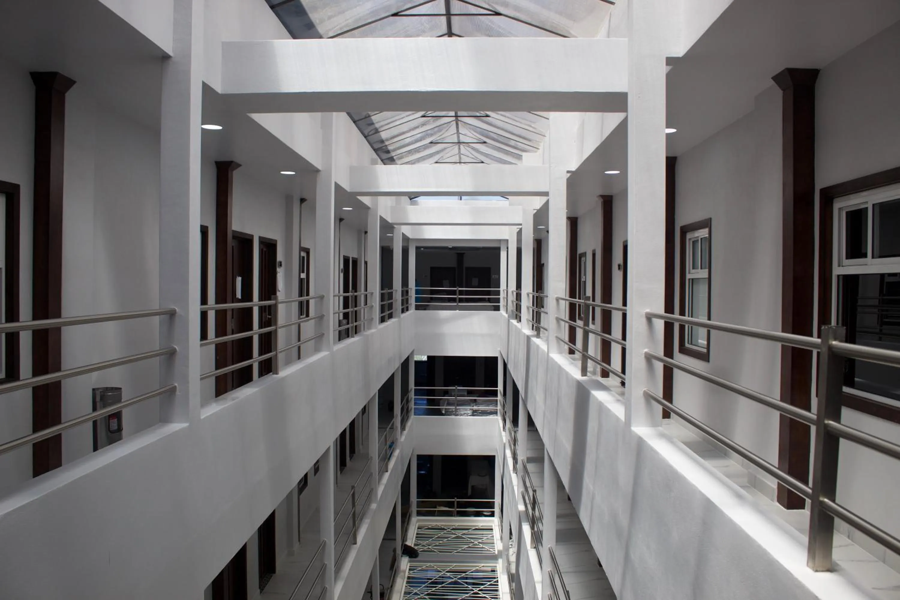 Inner courtyard view in Hotel Grand One Plaza
