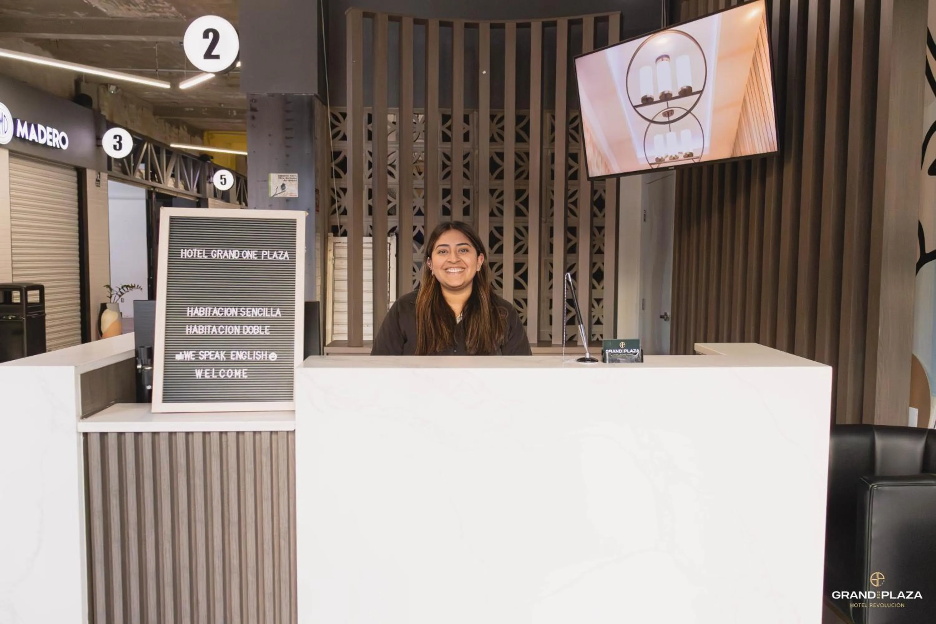 Lobby or reception in Hotel Grand One Plaza