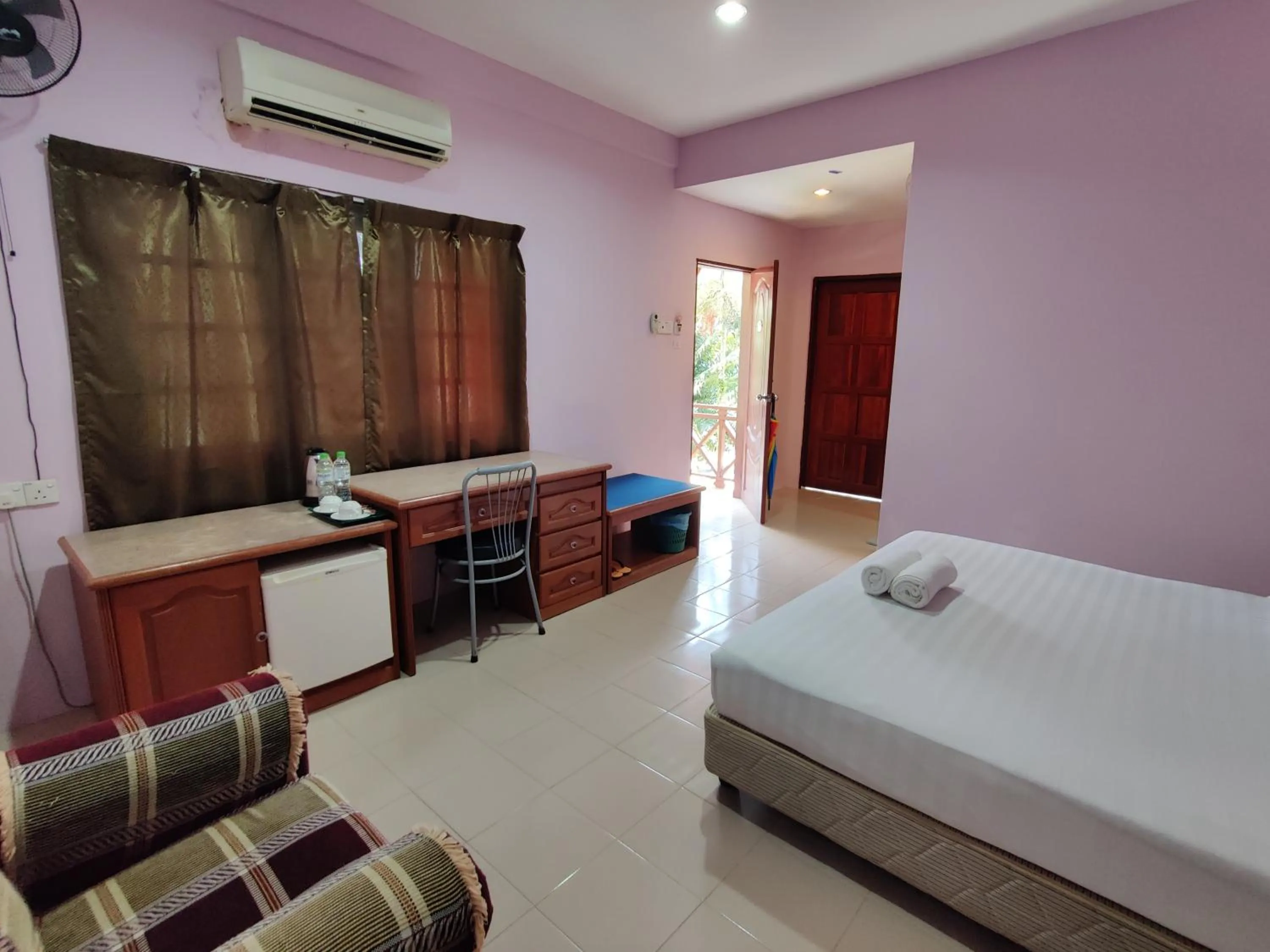 Bed in Tekoma Resort Taman Negara