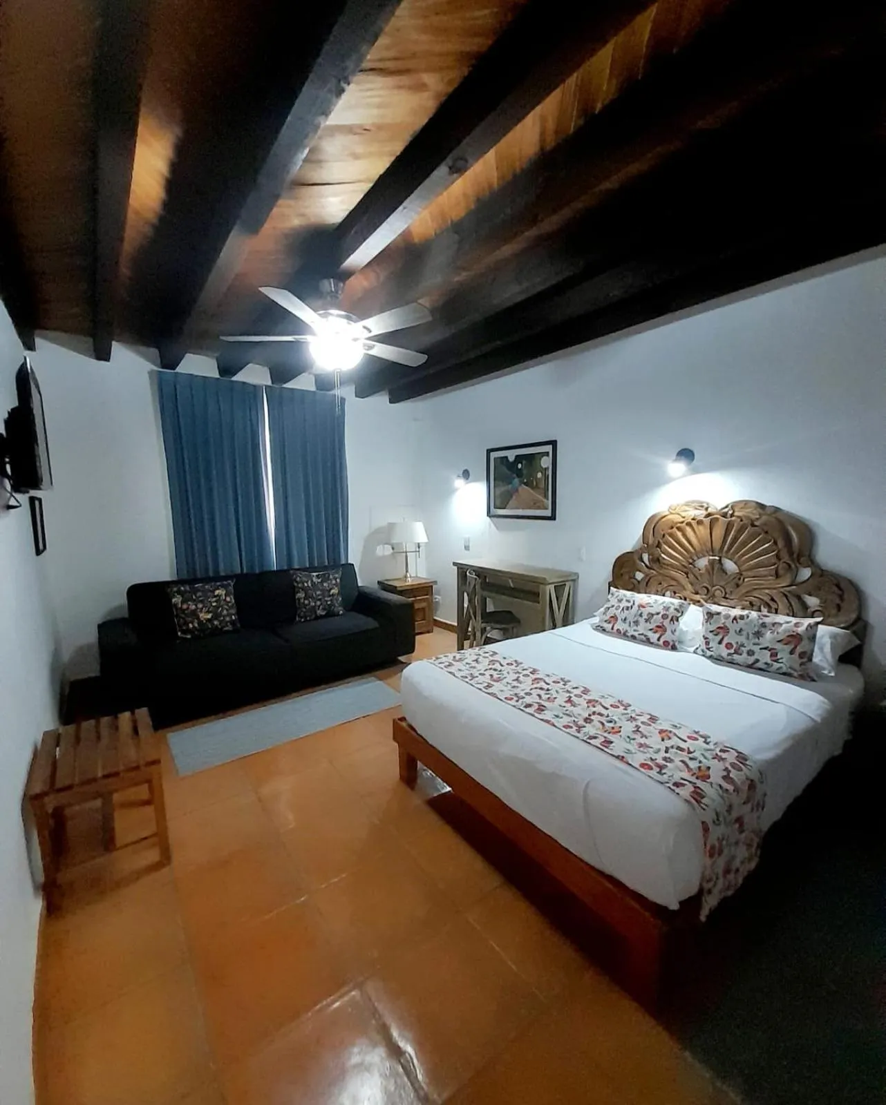 Bed in Hotel La Lejona