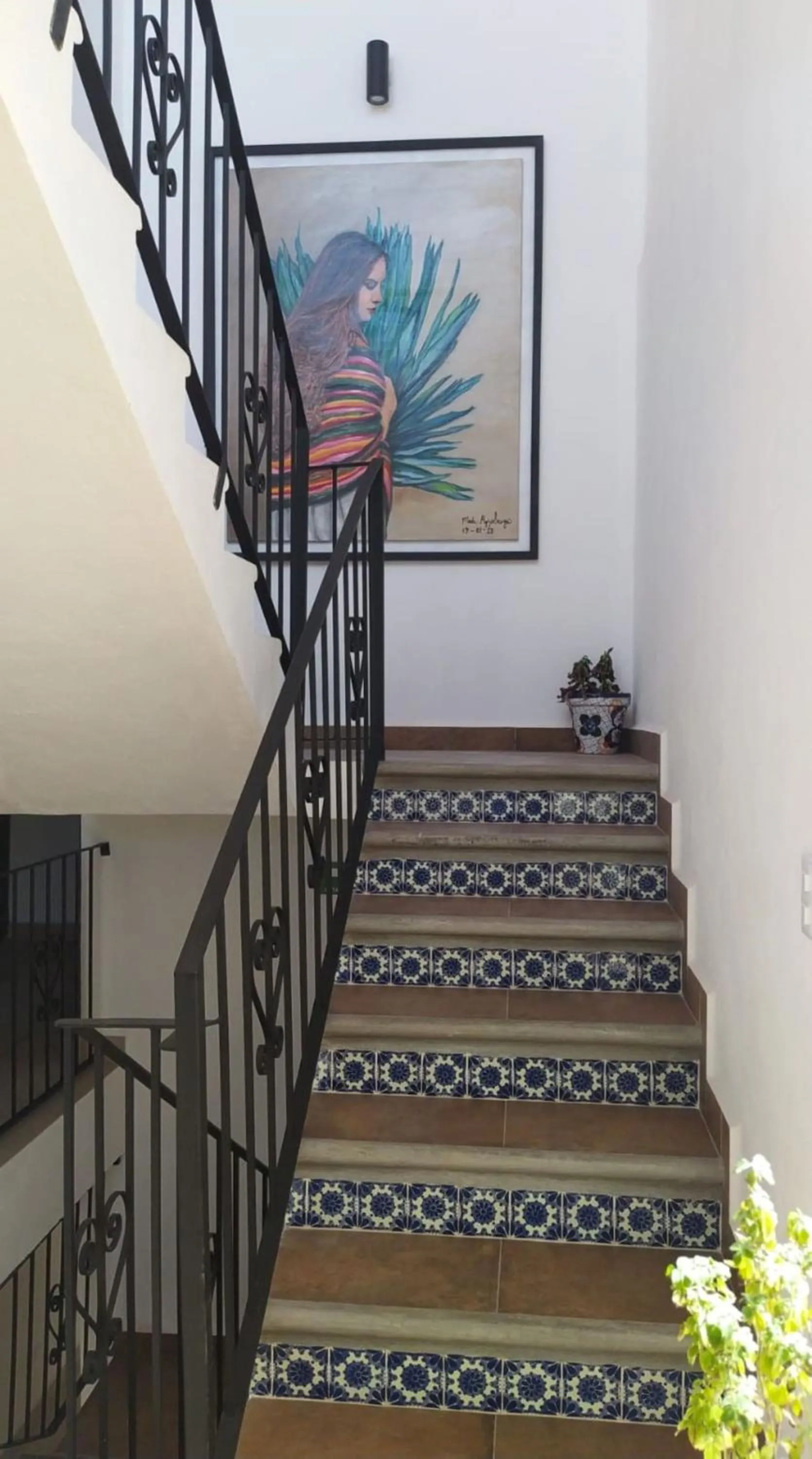 Decorative detail in Hotel La Lejona