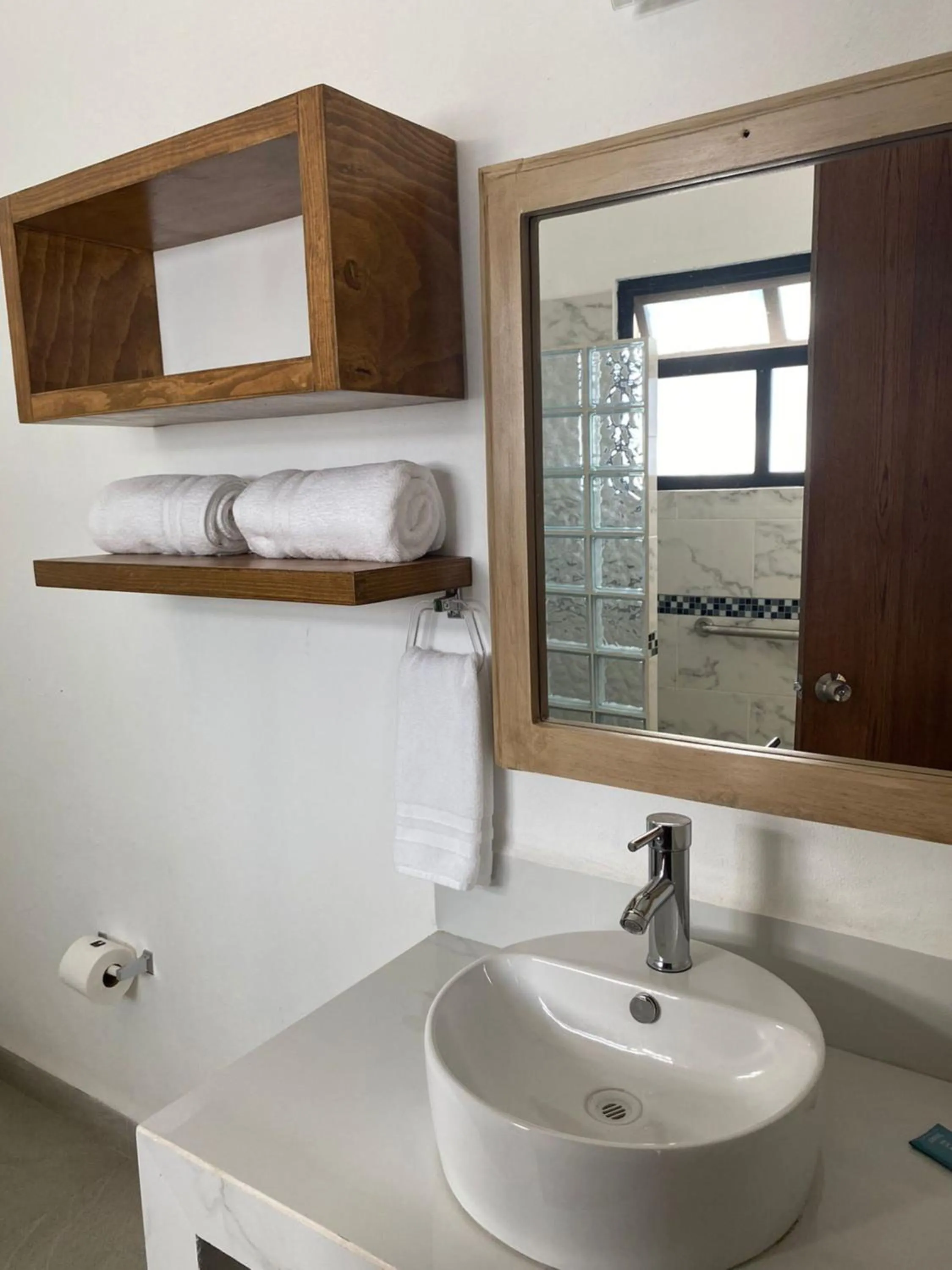 Bathroom in Hotel La Lejona