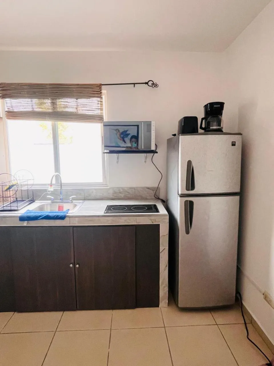 Kitchen or kitchenette in Hotel La Lejona