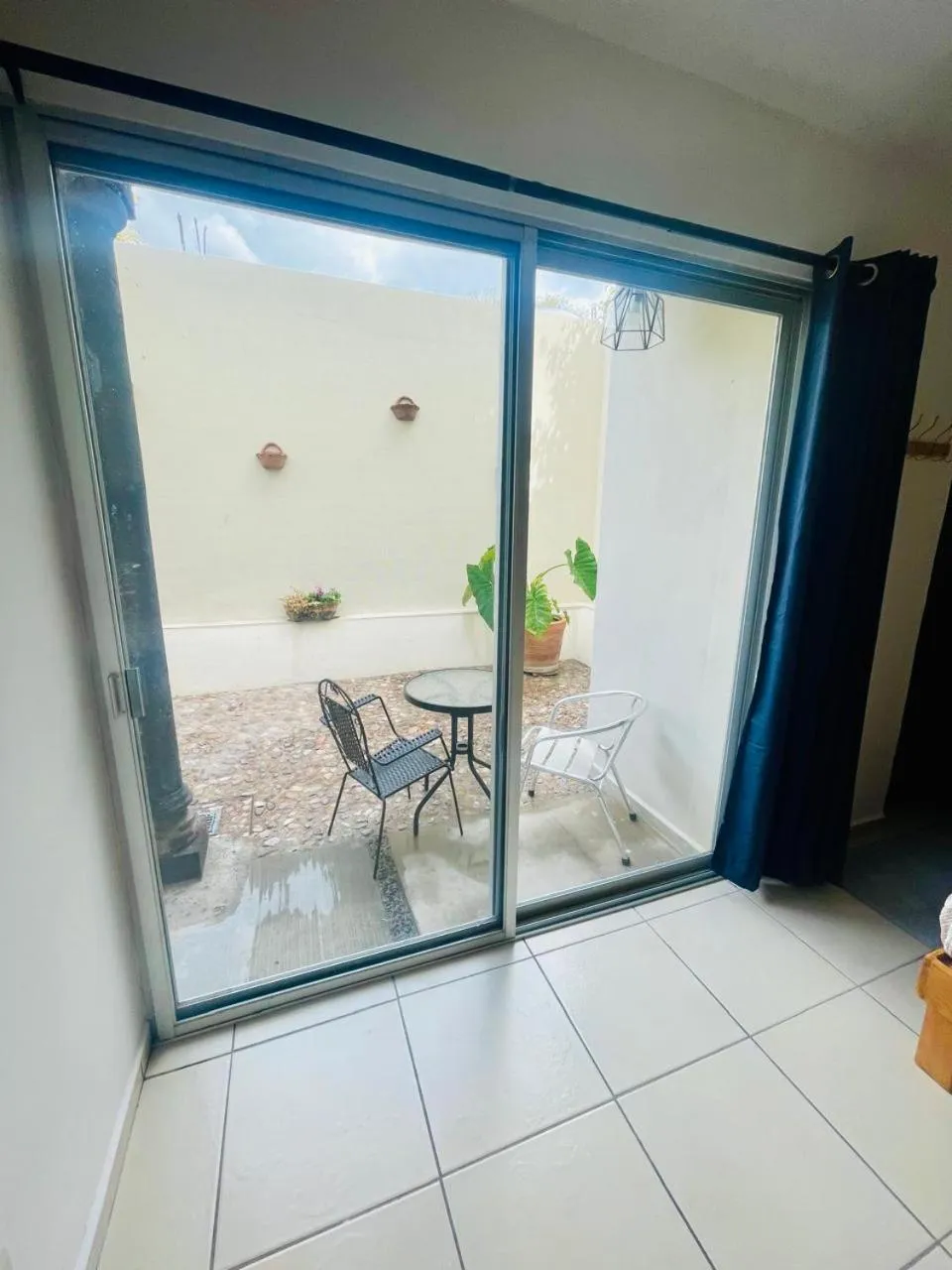 Patio in Hotel La Lejona