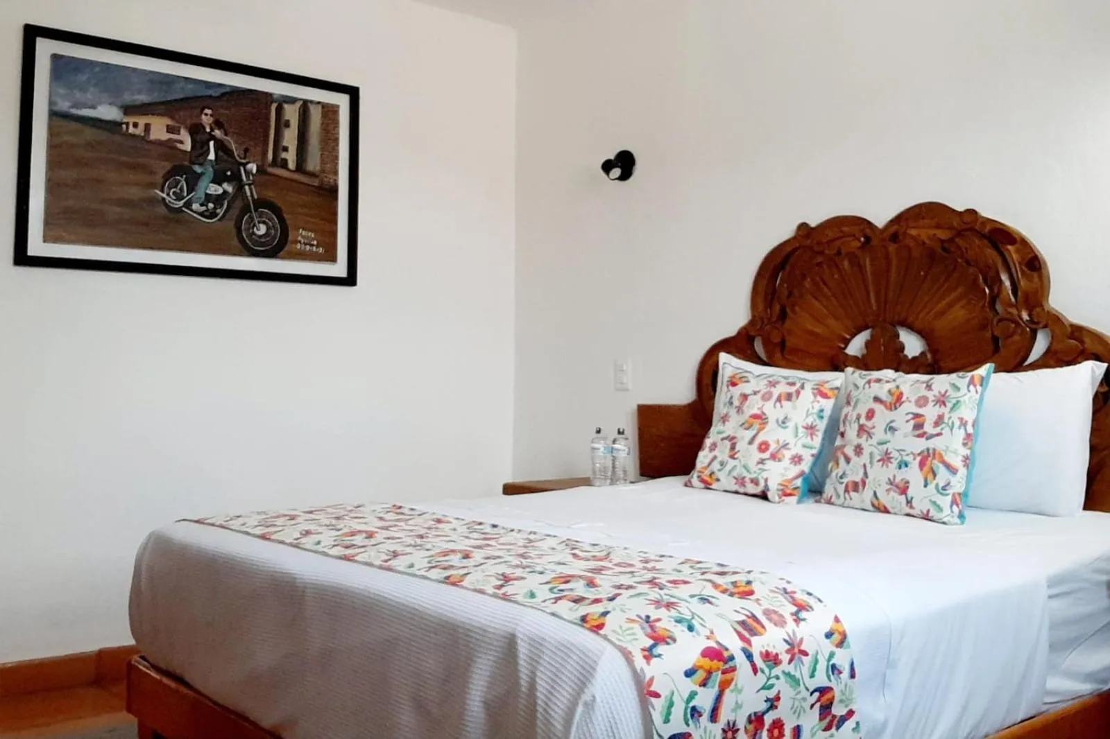 Bed in Hotel La Lejona