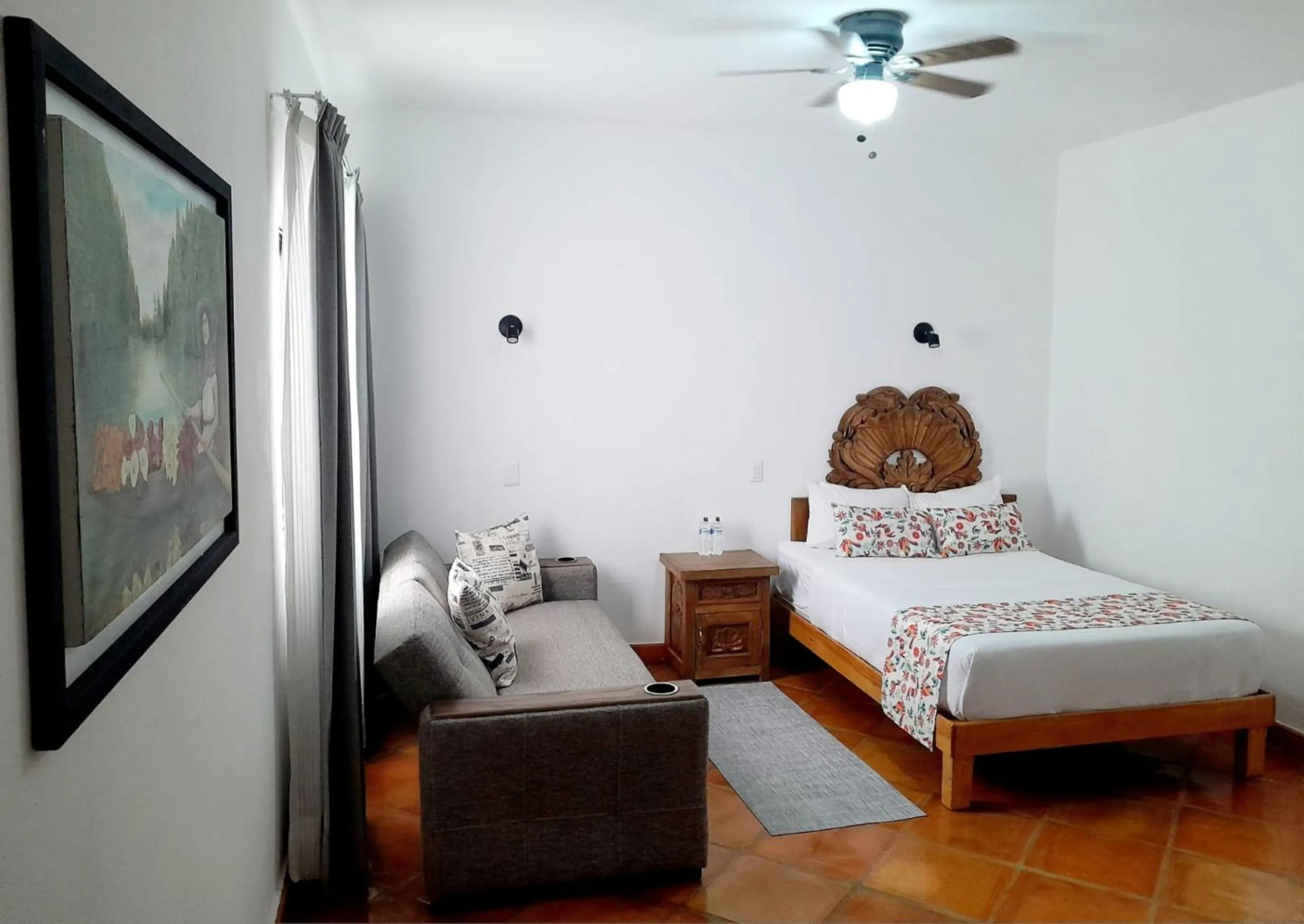 Bed in Hotel La Lejona