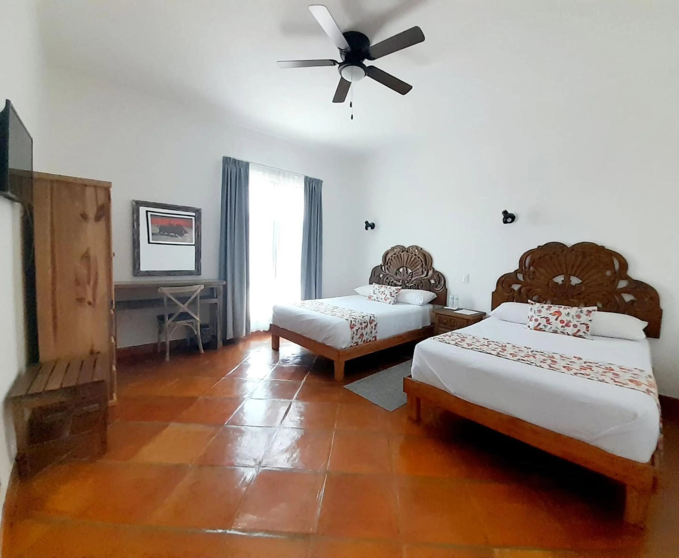 Bedroom, Bed in Hotel La Lejona