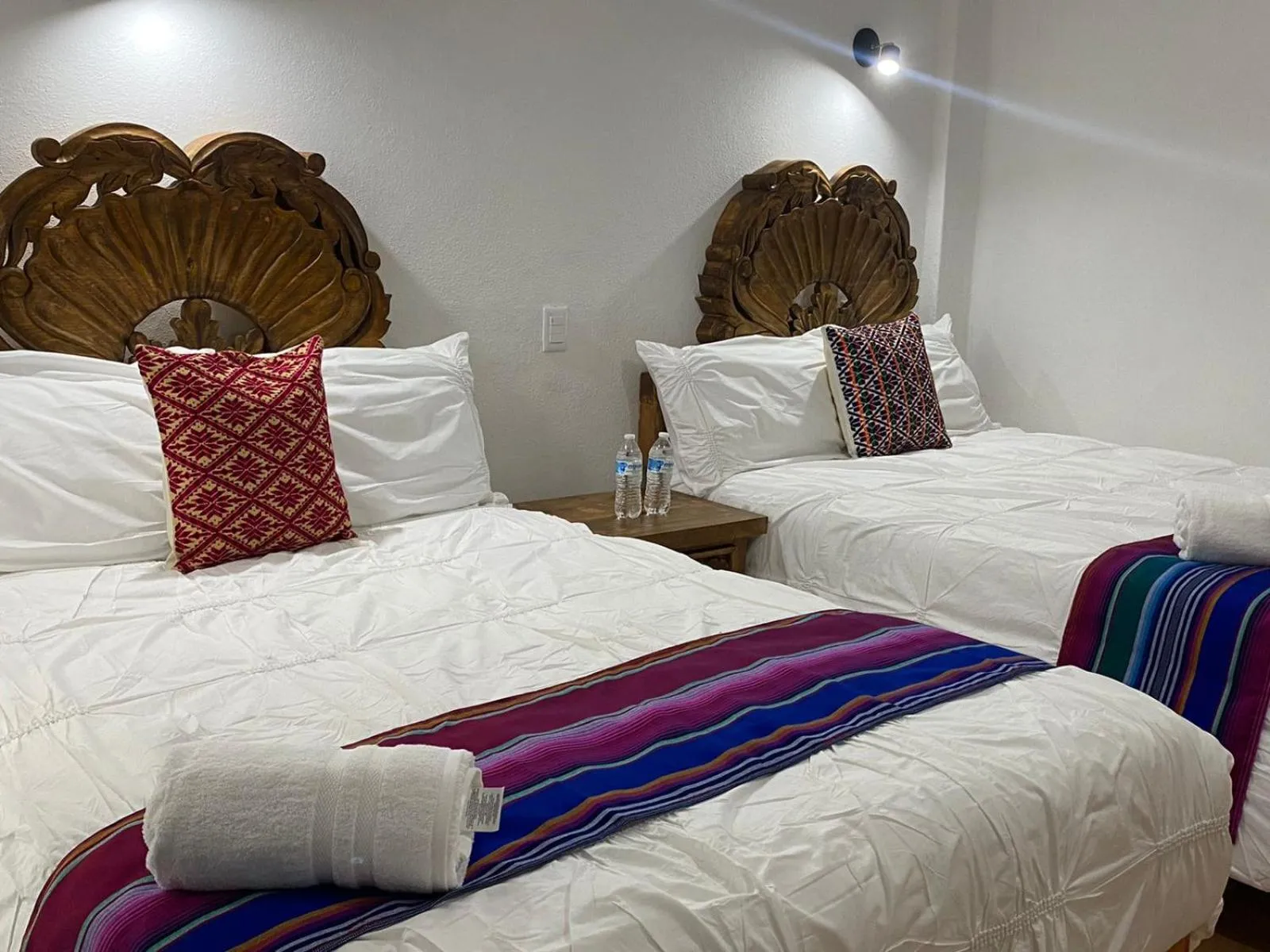 Bed in Hotel La Lejona