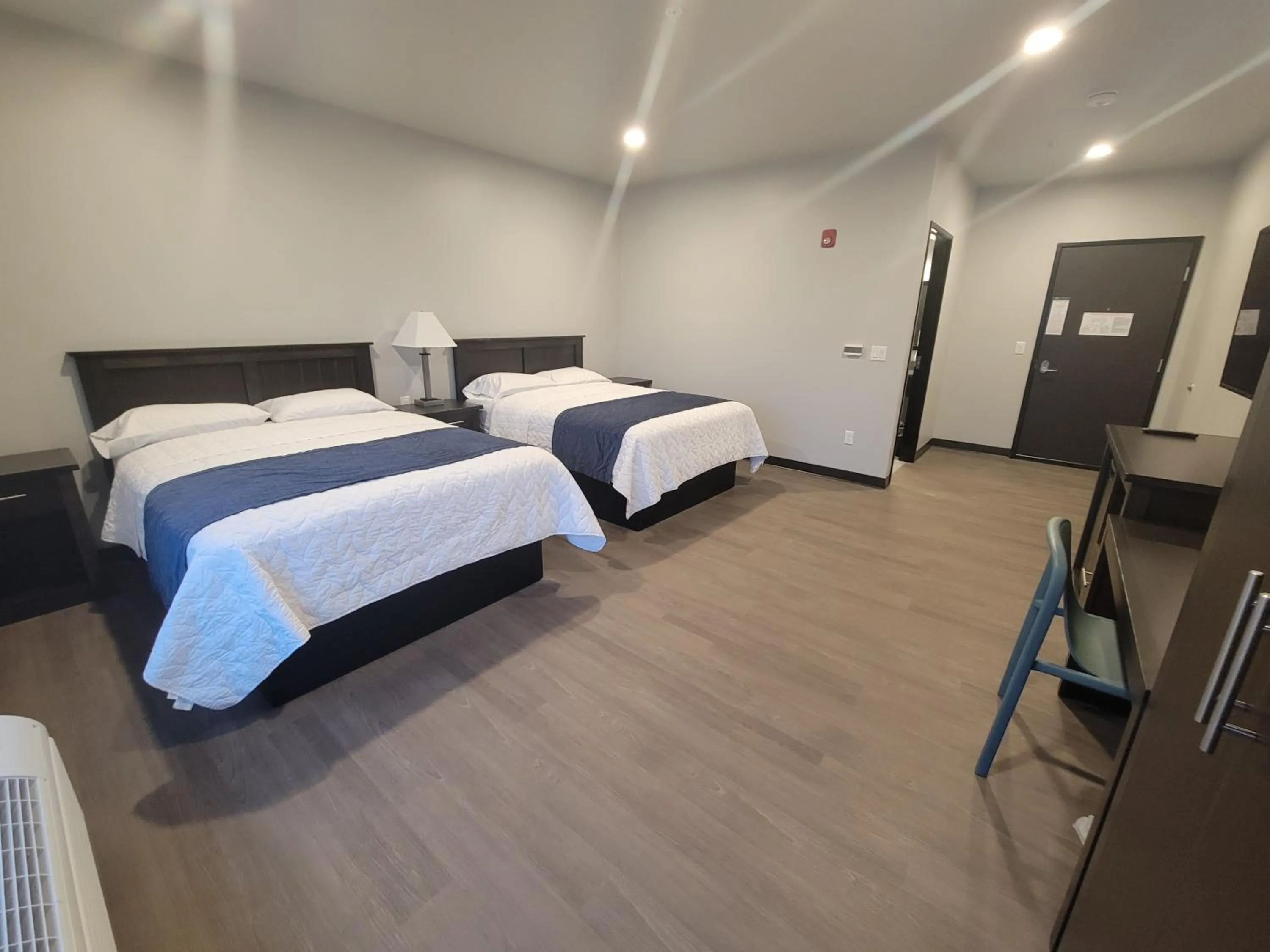 Bed in Watershed Hotel