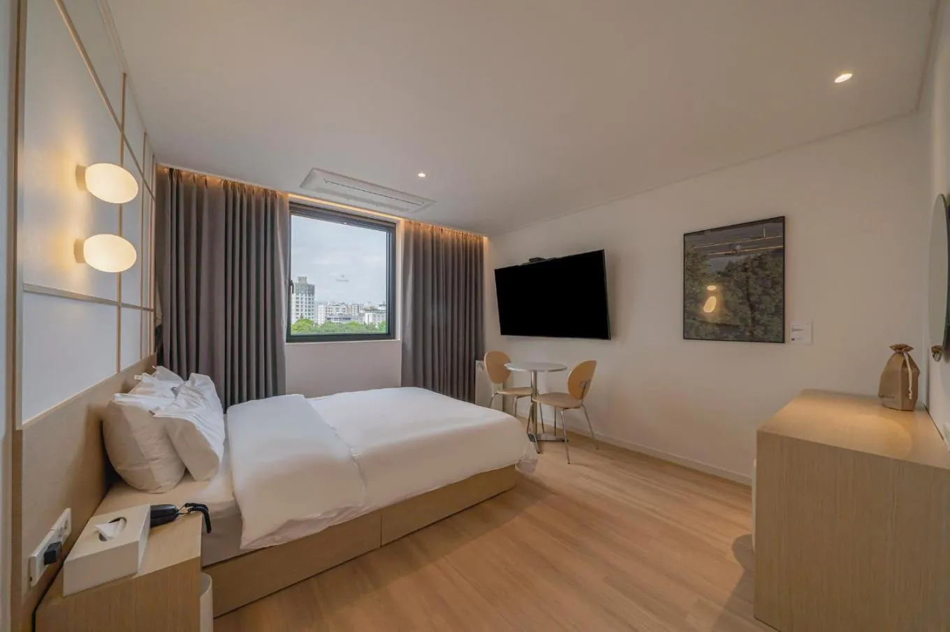 Standard Double Room in Anook Hotel Daejeon Yuseong 1st
