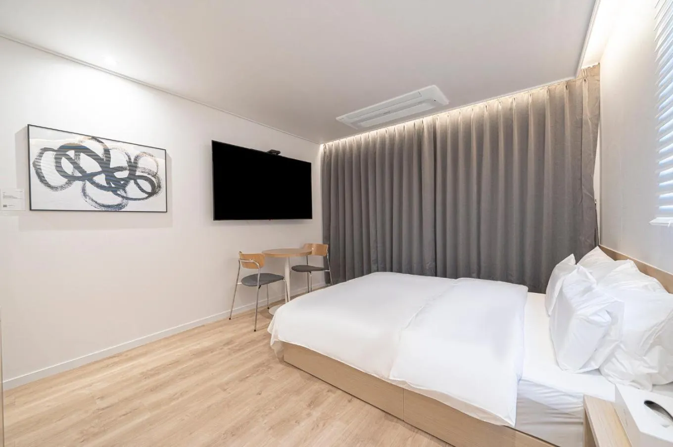 Bed in Anook Hotel Daejeon Yuseong 2nd