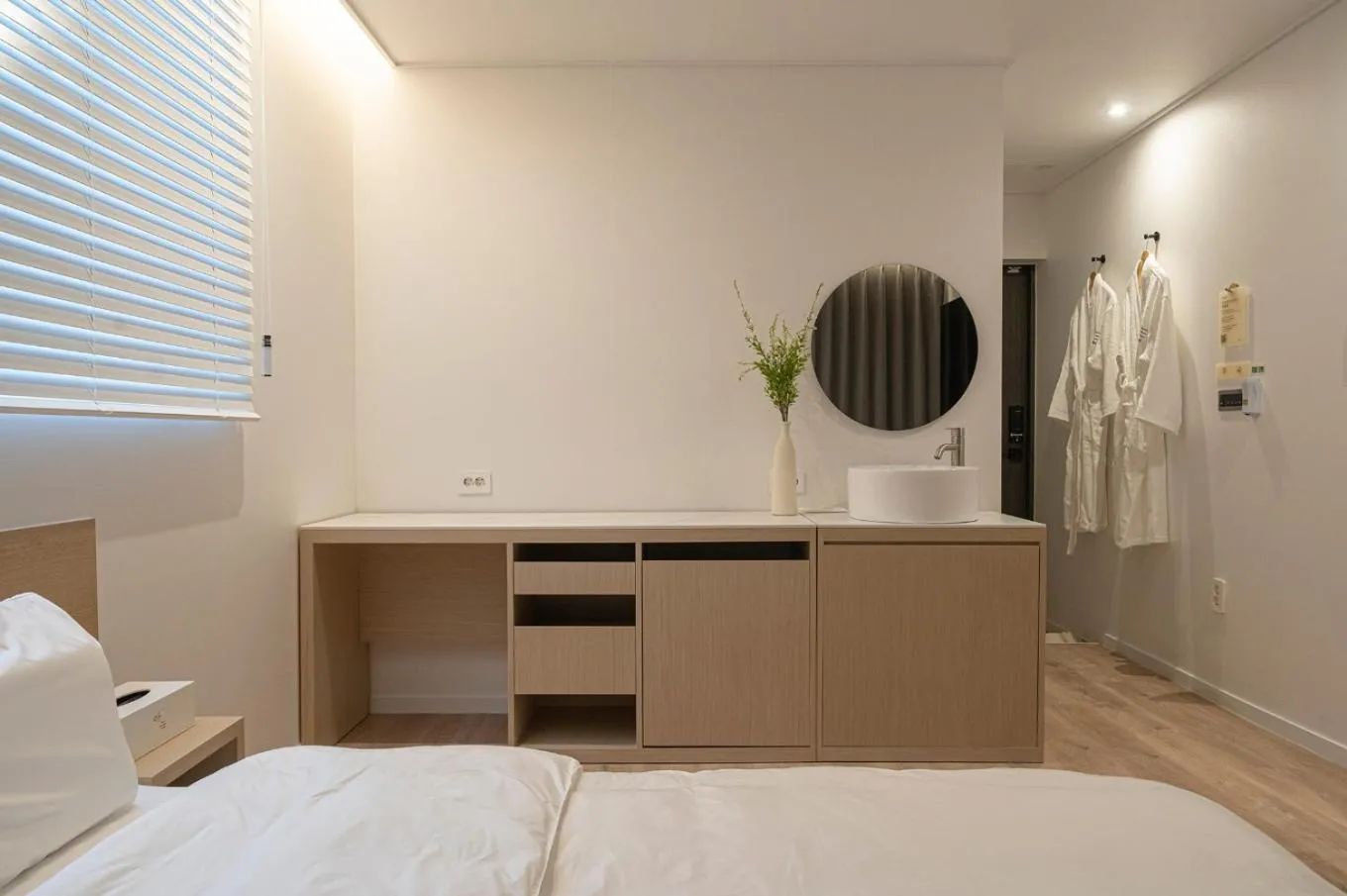 Bed in Anook Hotel Daejeon Yuseong 2nd