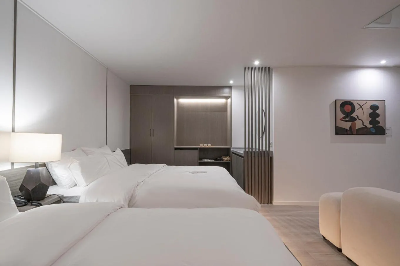 Bed in Anook Hotel Daejeon Yuseong 2nd