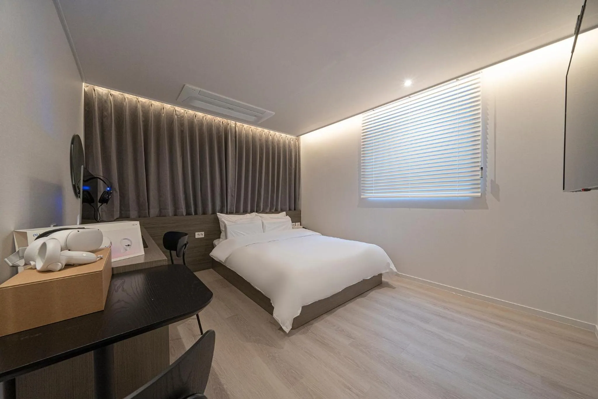 Bed in Anook Hotel Daejeon Yuseong 2nd
