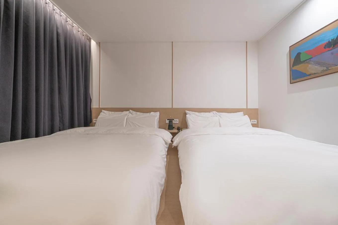 Bed in Anook Hotel Daejeon Yuseong 2nd