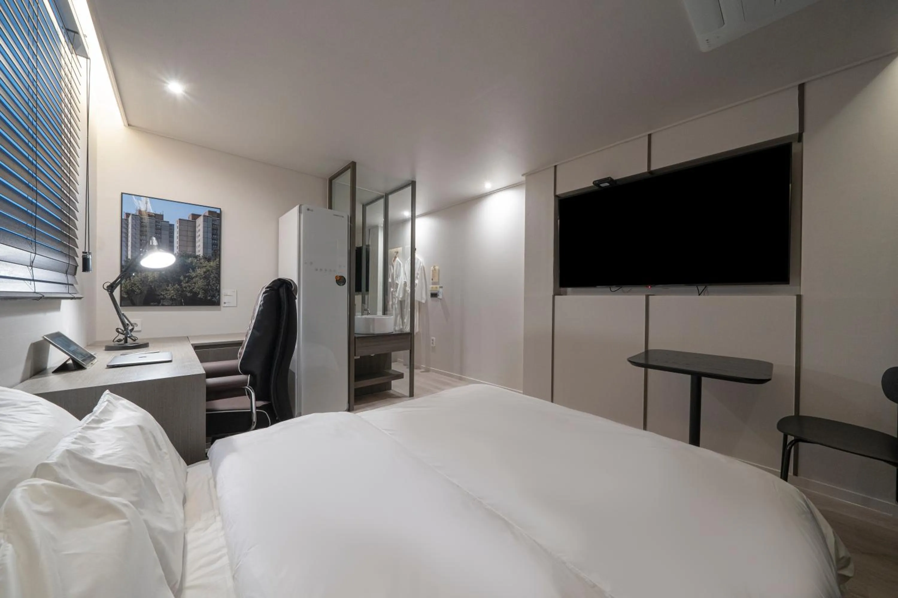 Bed in Anook Hotel Daejeon Yuseong 2nd