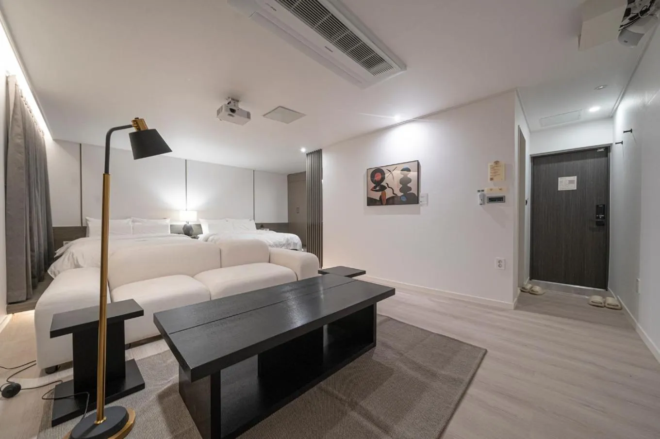 Bed in Anook Hotel Daejeon Yuseong 2nd