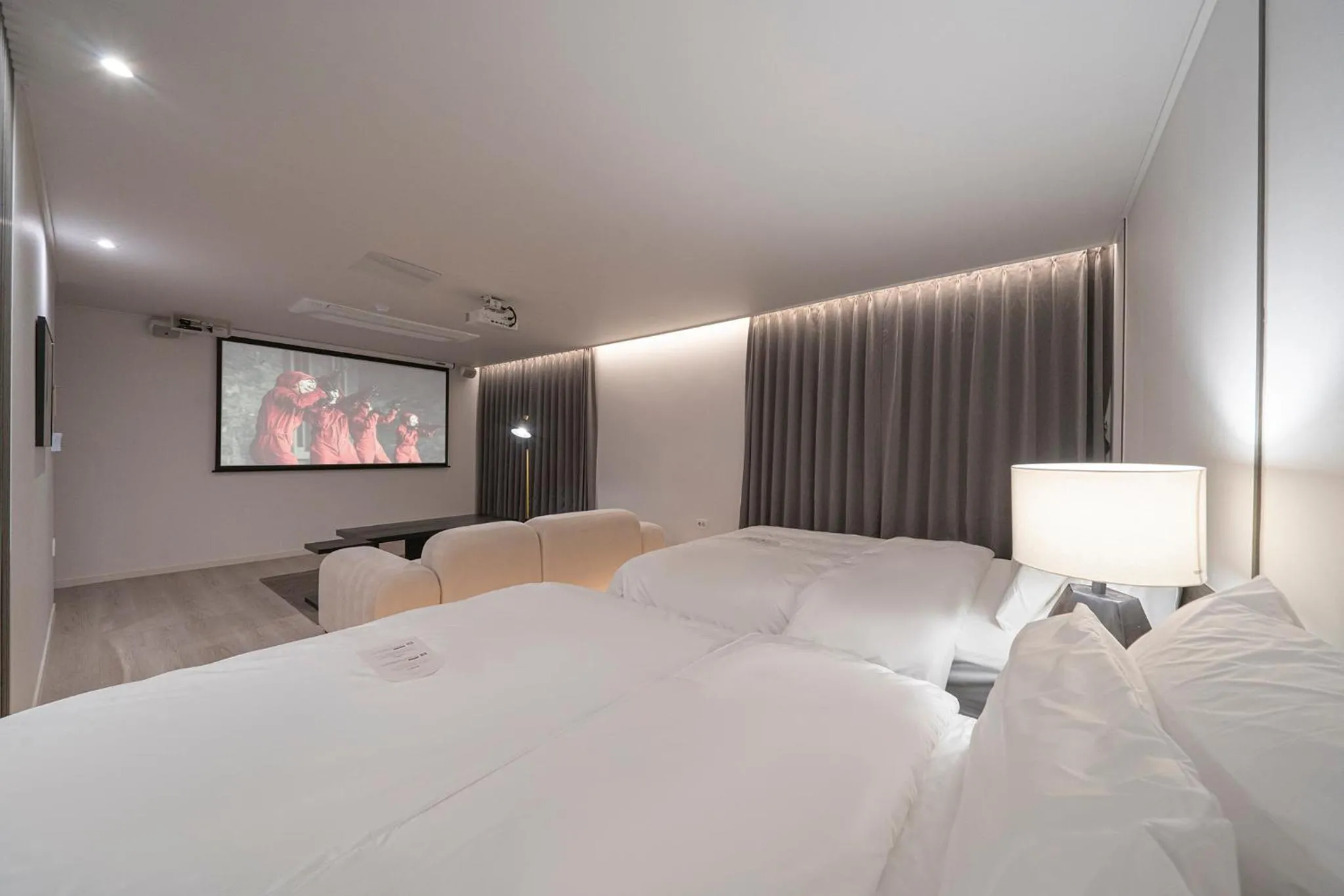 Bed in Anook Hotel Daejeon Yuseong 2nd