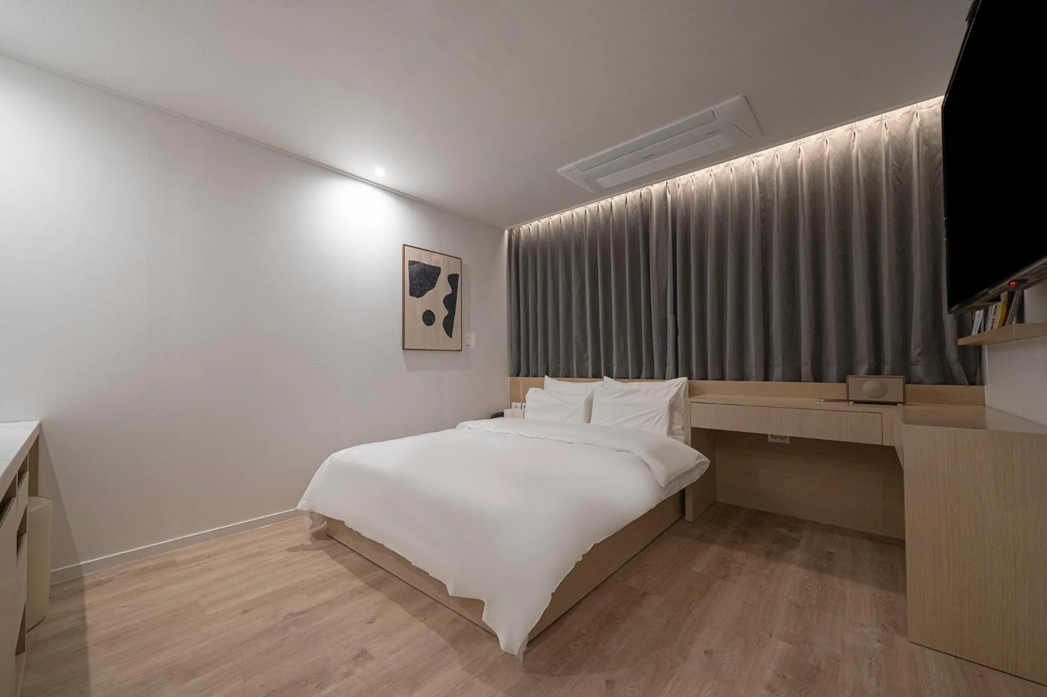 Bed in Anook Hotel Daejeon Yuseong 2nd