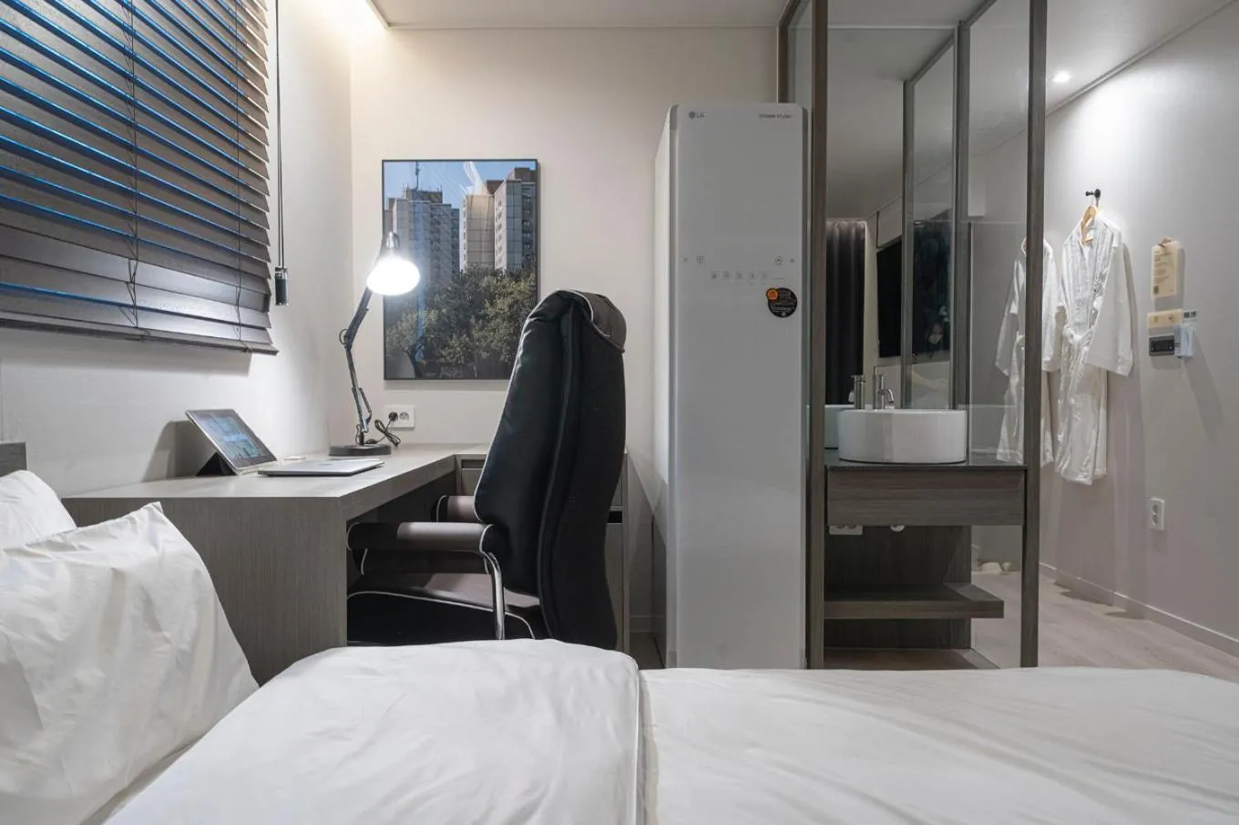 Bed in Anook Hotel Daejeon Yuseong 2nd